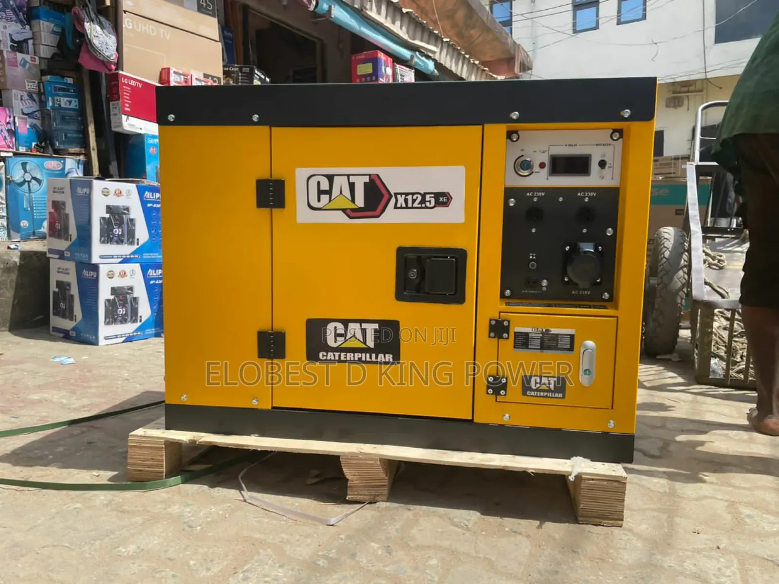 CAT 13.5kva Diesel Soundproof Generator 100% Pure Copper