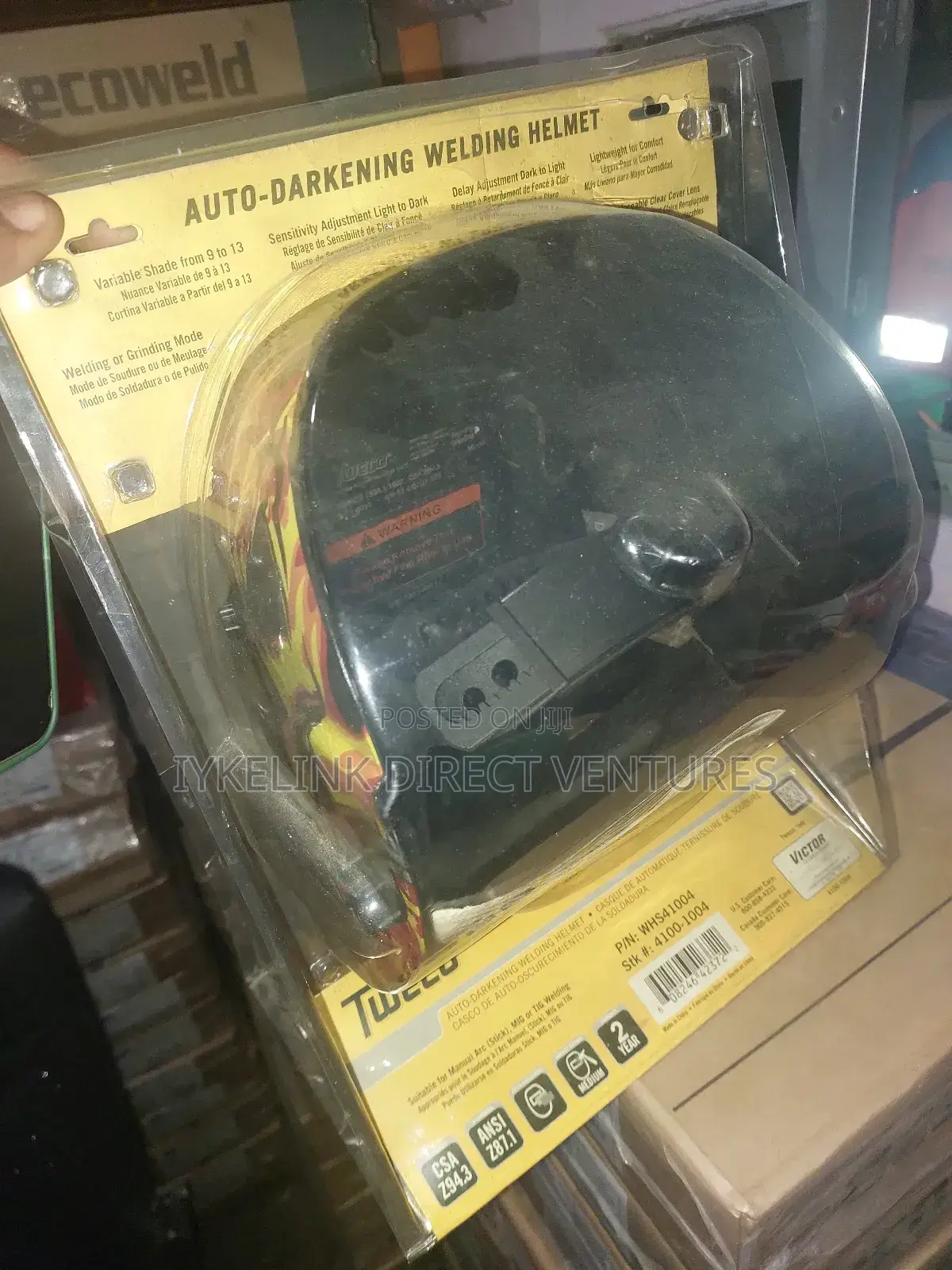 Tweco Welding Helmet (Auto Welding)