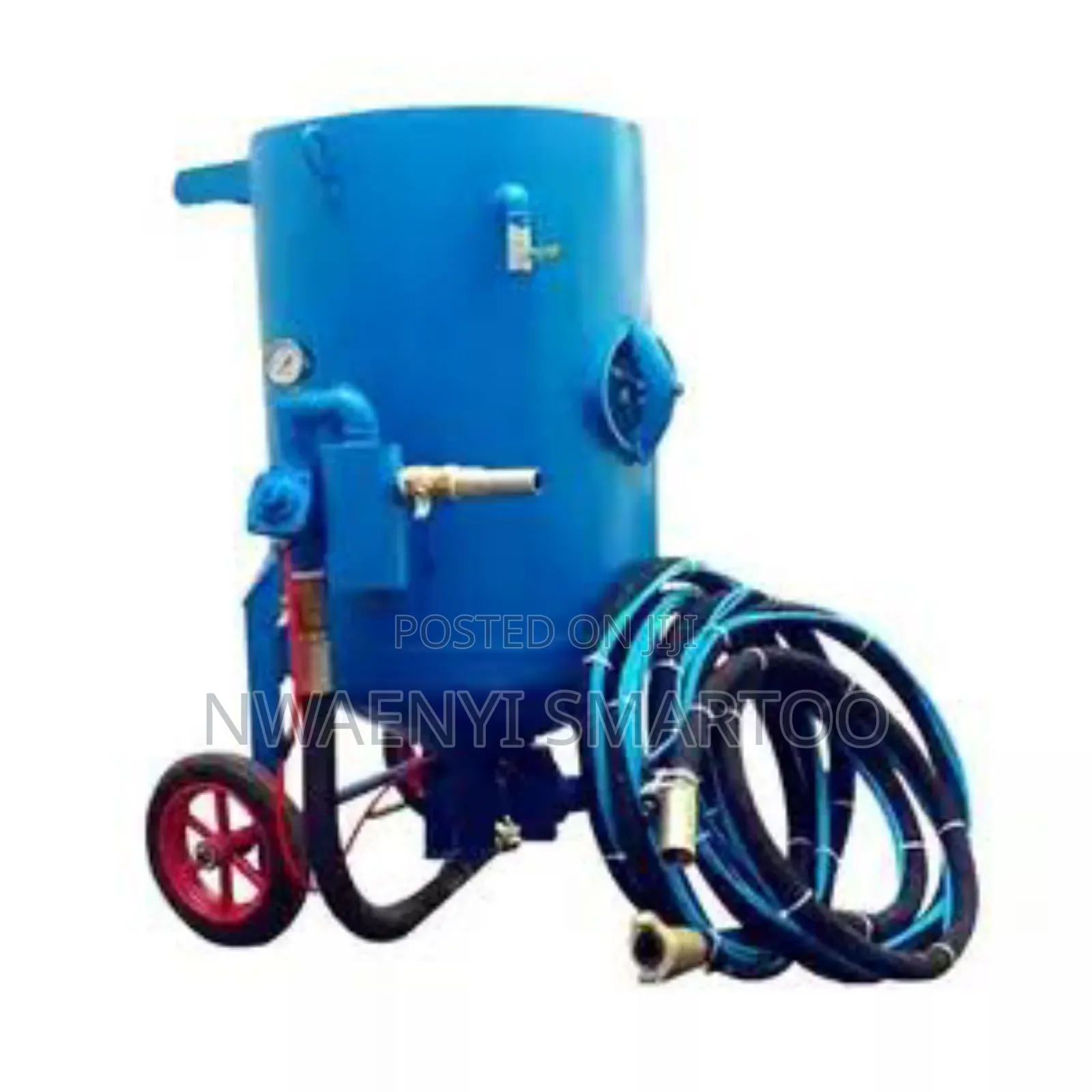 Blue Color Sandblasting Machine