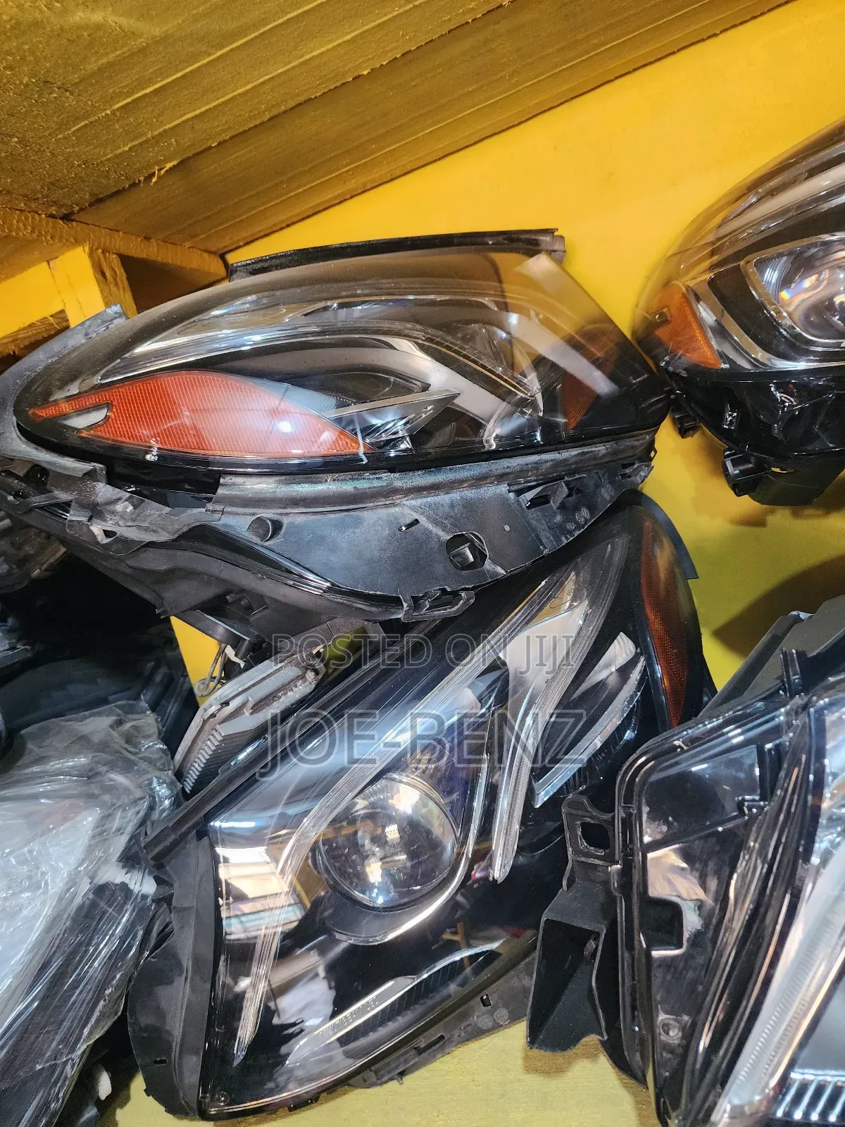 E350 2018 Set of Double Touch Headlight