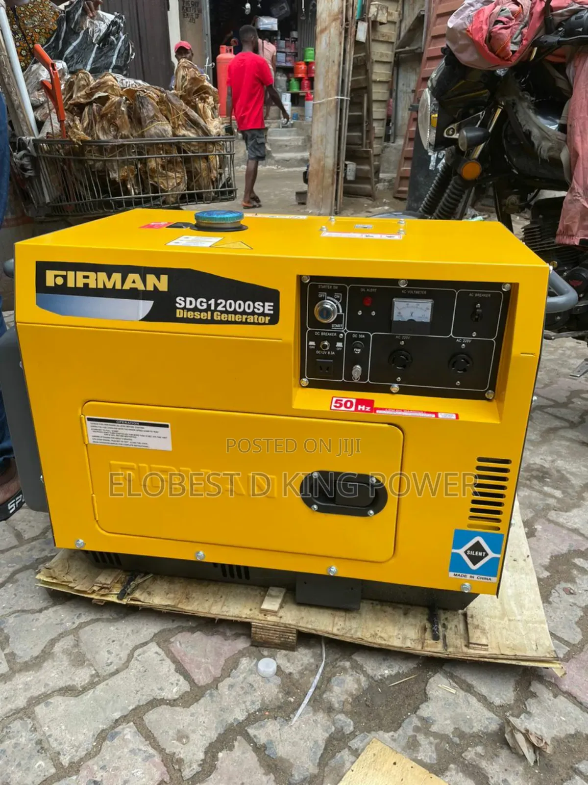10kva Diesel Soundproof Generator Firman 100% Copper Coil