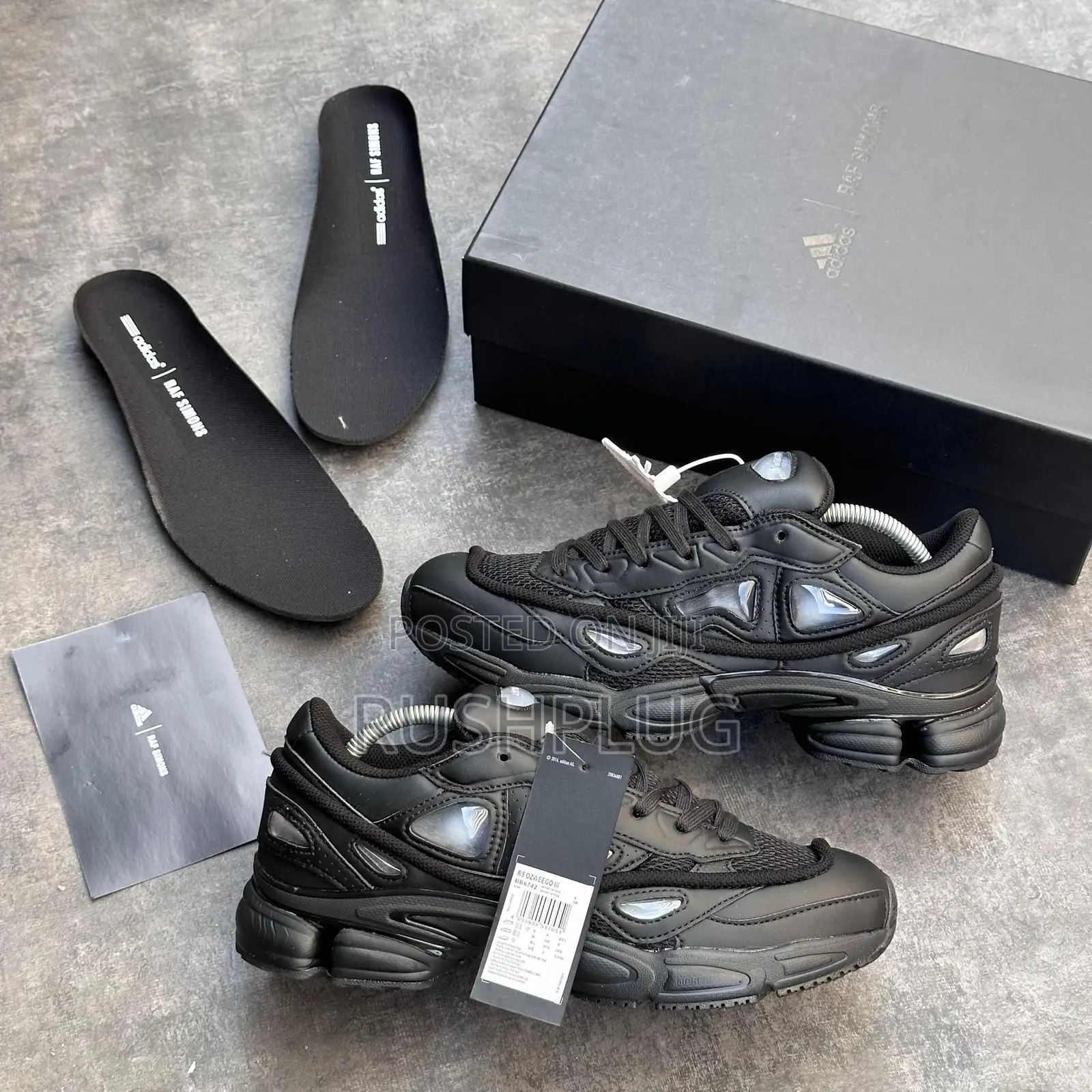 Adidas Özweego 3‘’ Raf Simons Burgundy Sneakers