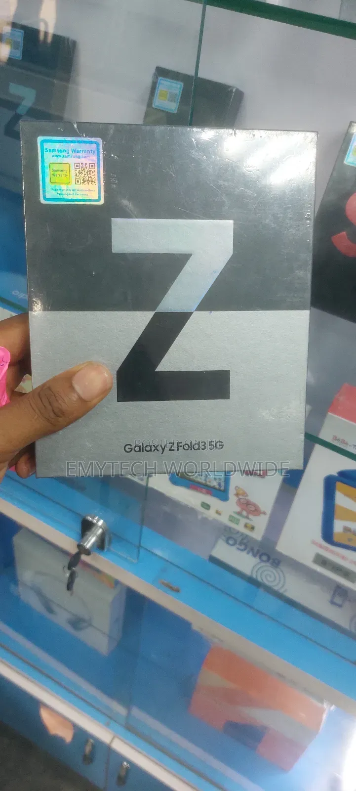 New Samsung Galaxy Z Fold 3 512 GB Black