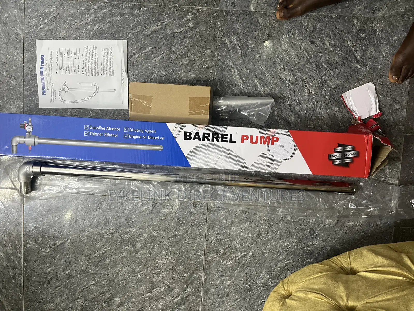 Oil Transfer Barrel Pump (Pneumaticdrum Pump)