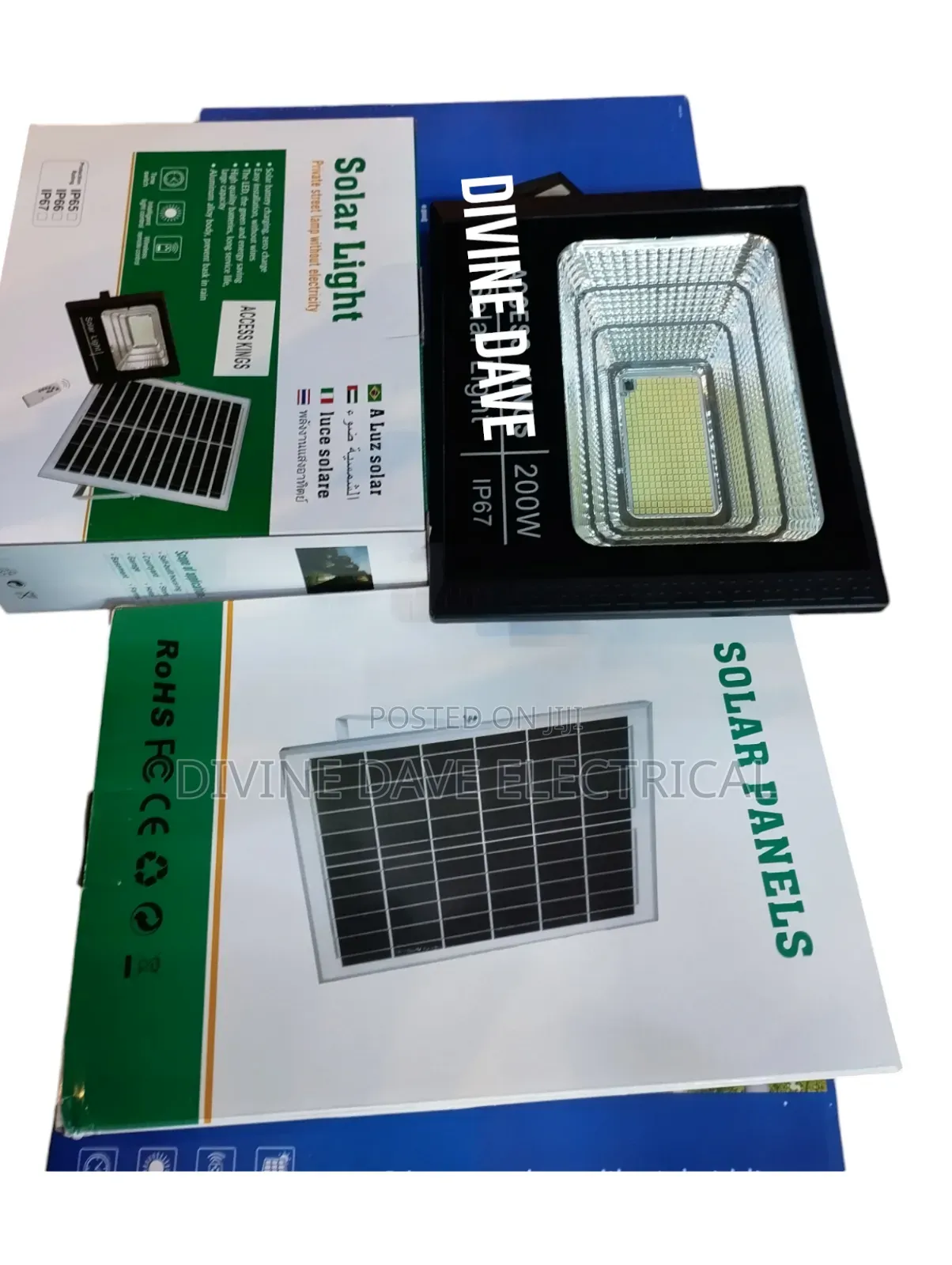 200w Solar Floodlight