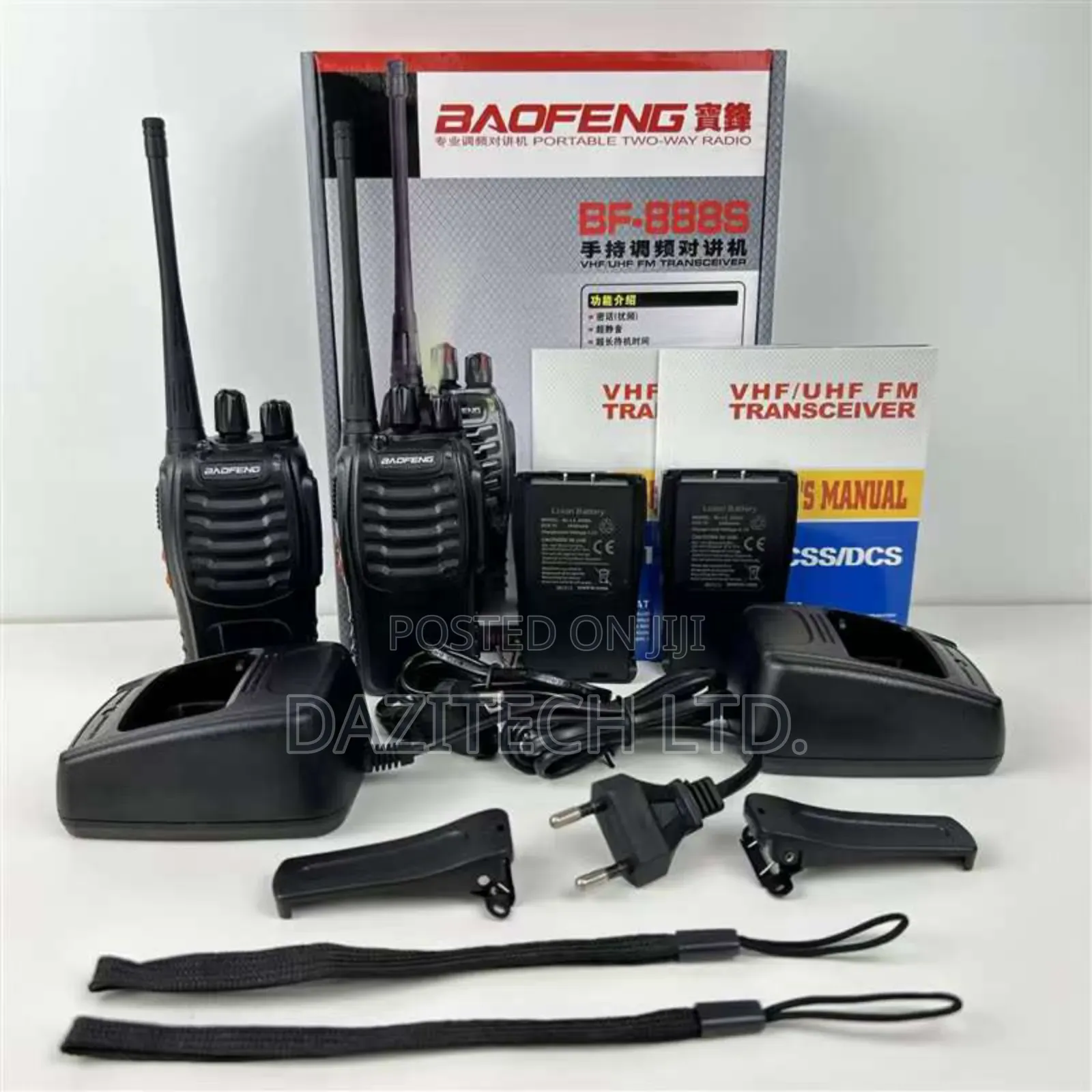 Baofeng Bf-888s 2way Walkie Talkie