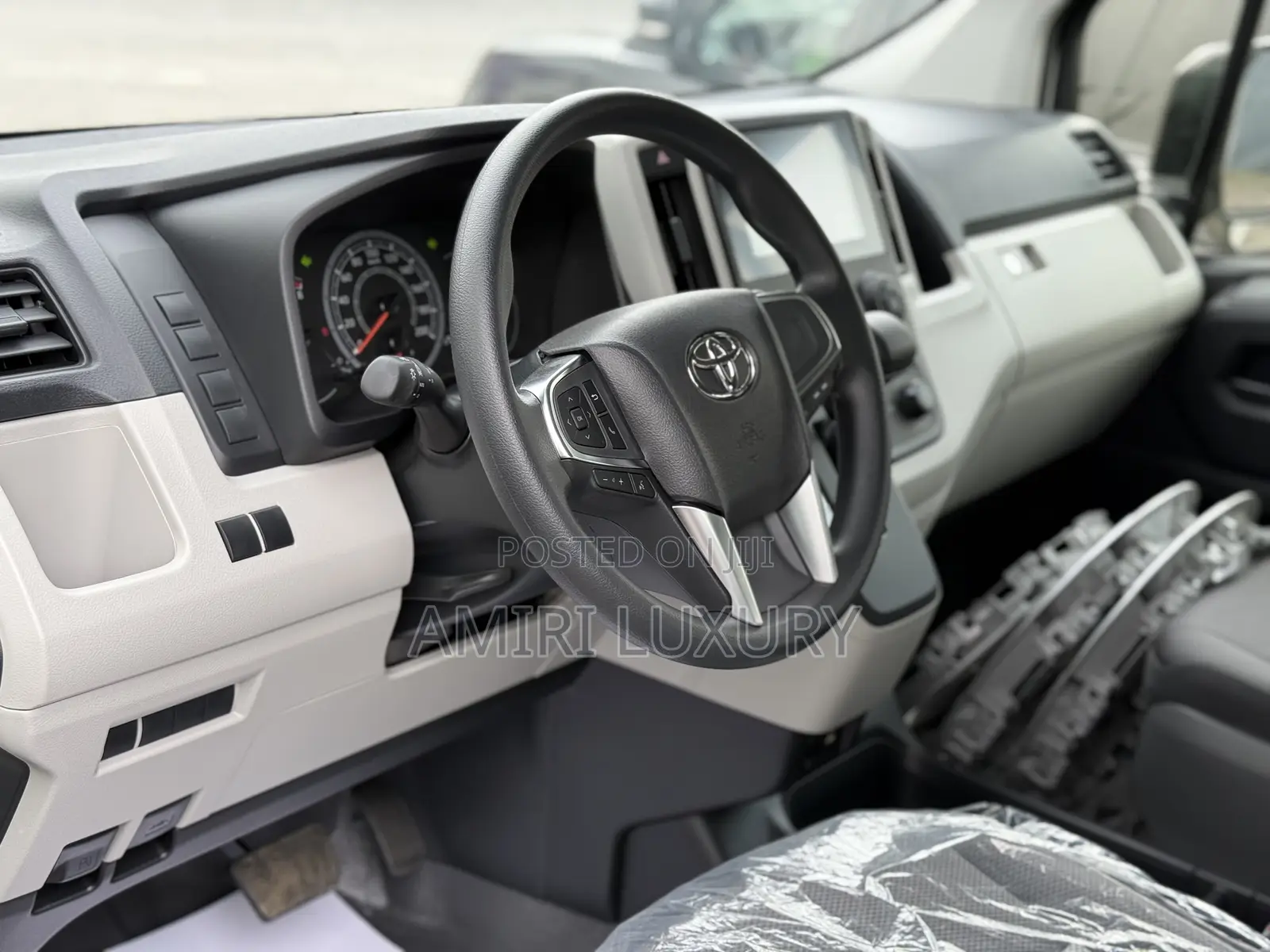 New Toyota HiAce 2024 White