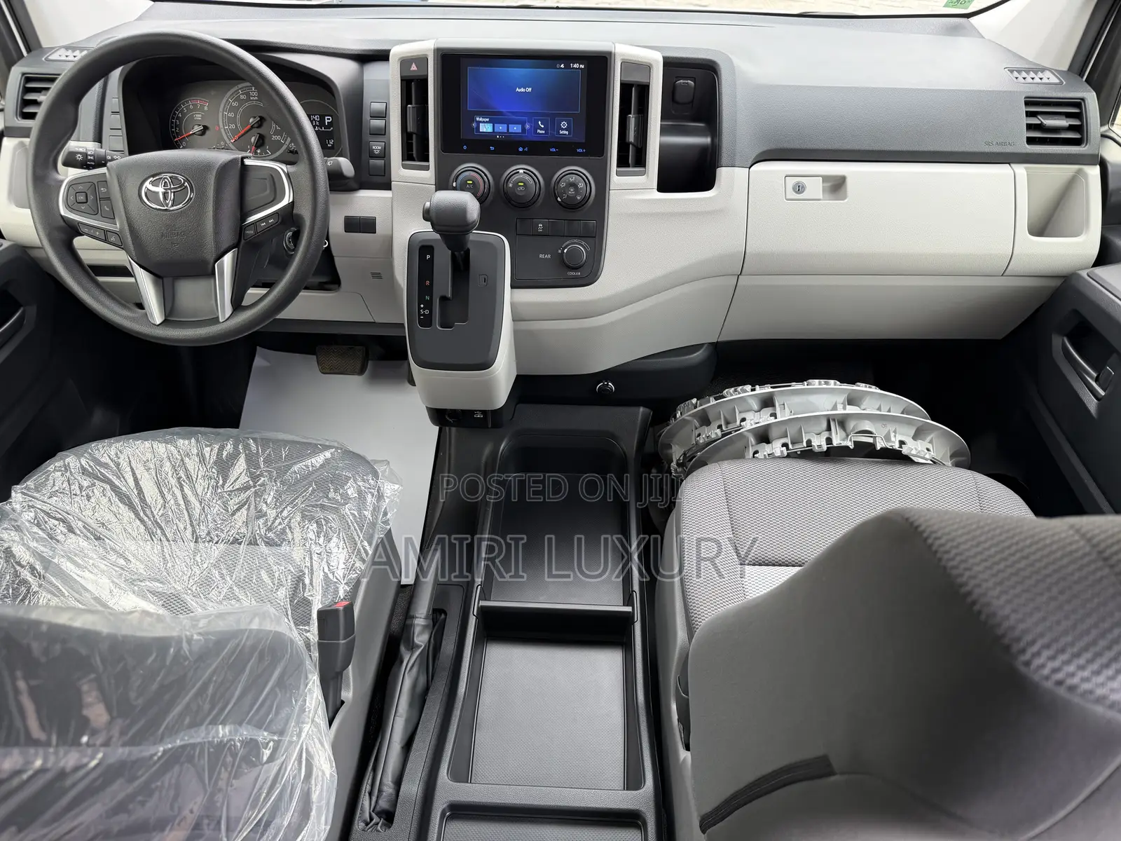 New Toyota HiAce 2024 White