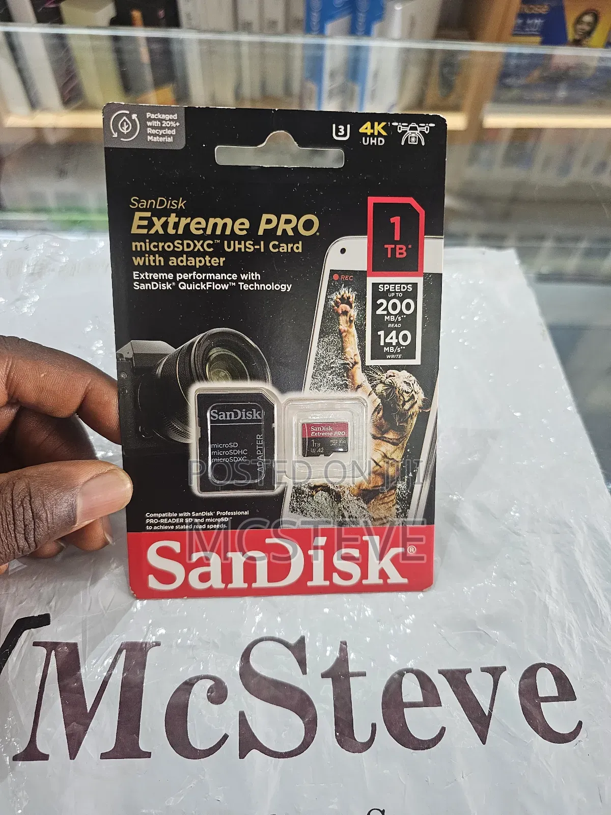 Sandisk Etreme Pro Micro SDXC 1TB UHS Card With Adapter