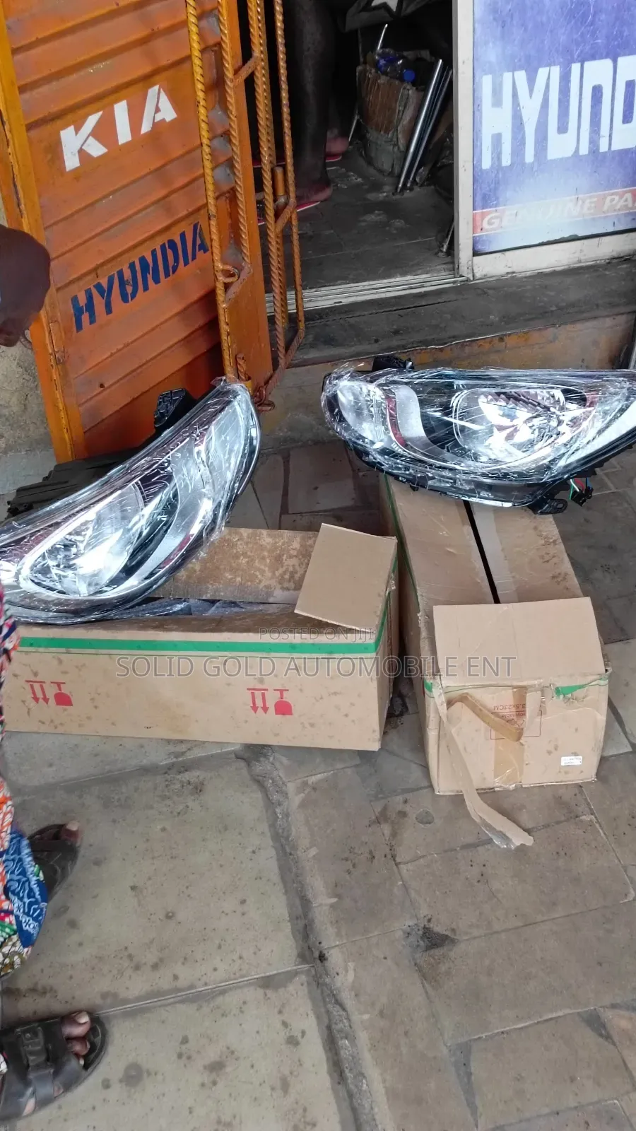 Set of Headlamps Account 2012
