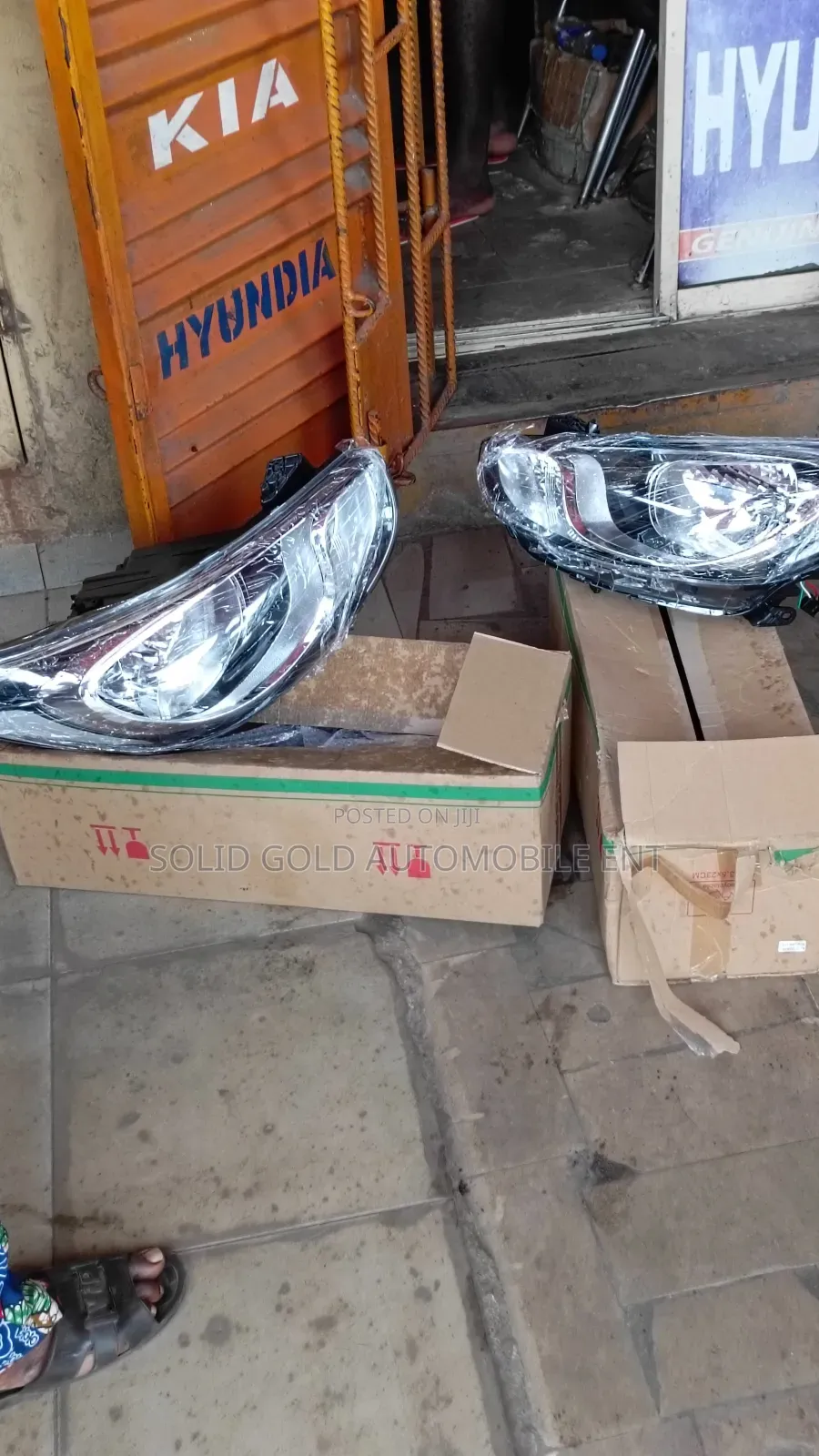 Set of Headlamps Account 2012