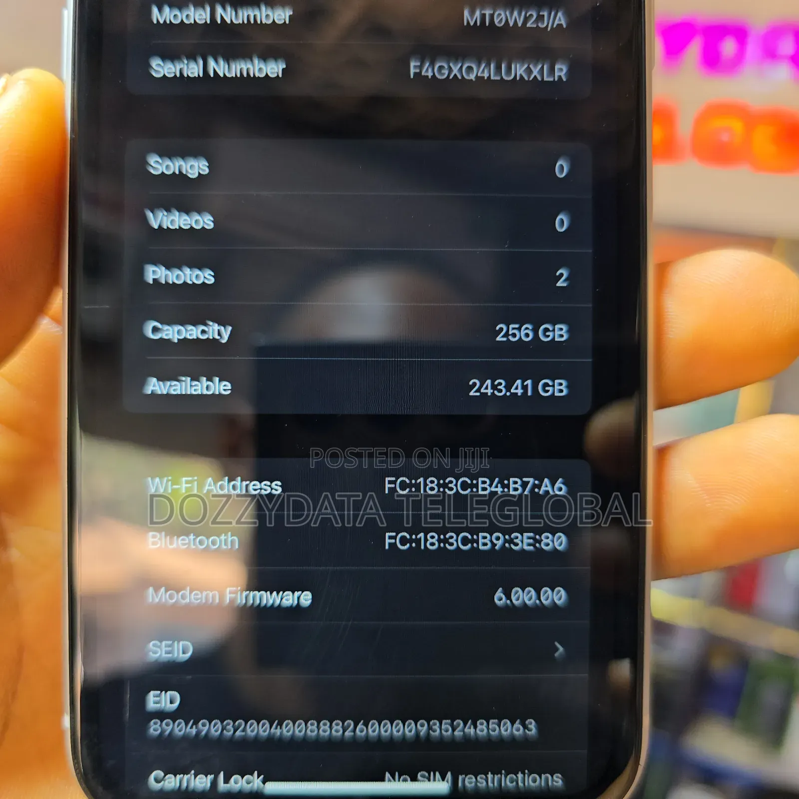 Apple iPhone XR 256 GB Black