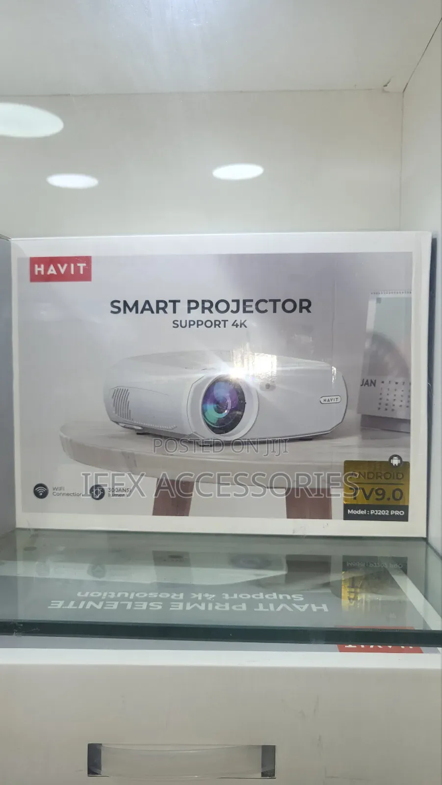 Havit Pj202 Pro Portable 220 Ansi Lumens Wireless Project