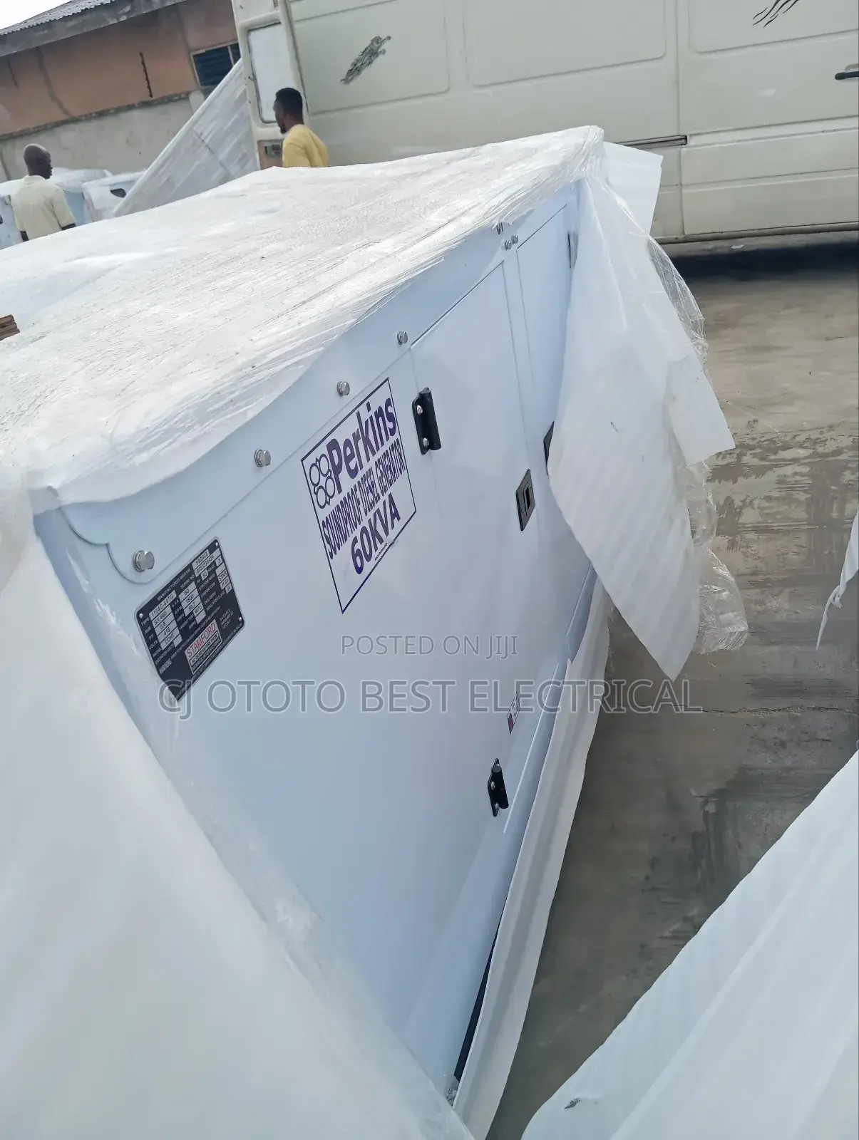 60kva Perkins Soundproof Brand New With 100% Copper Coil