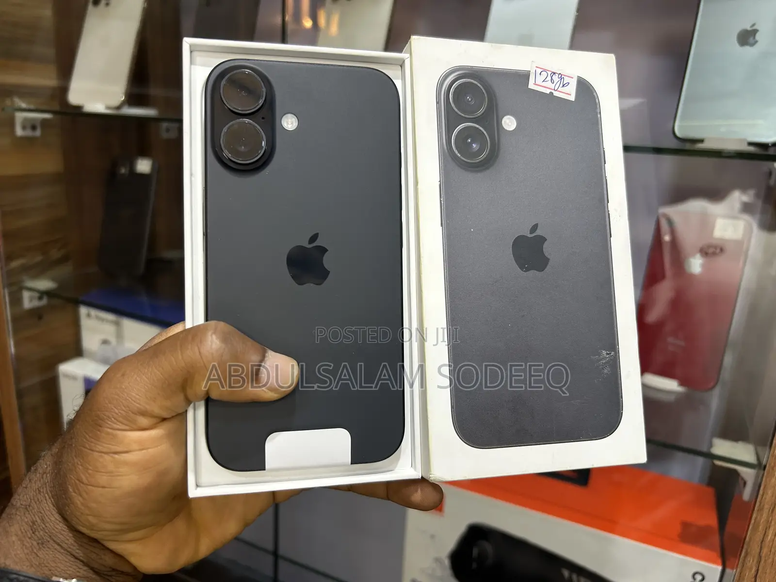 New Apple iPhone 16 128 GB Black