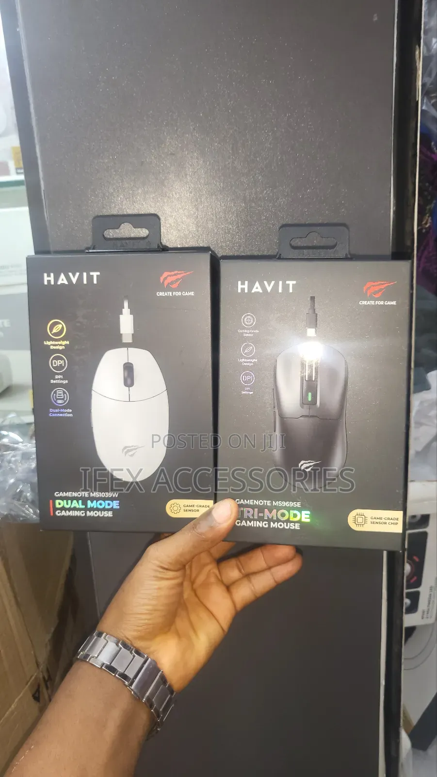 Havit MS969SE Wireless Gaming Mouse - Triple Mode Wireless