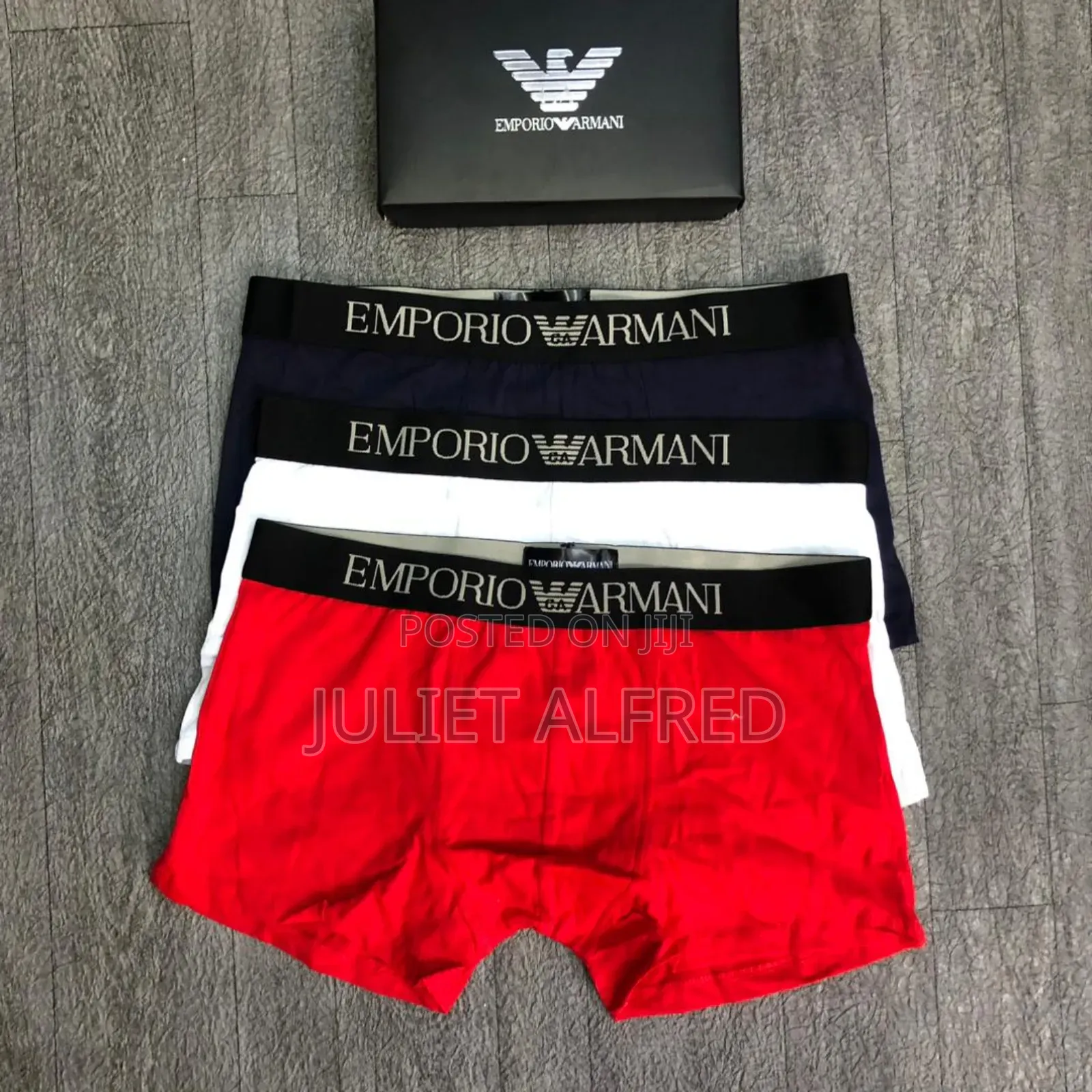 Armani 3 in 1 LUXURY MEN'S UNDERWEAR PANTS