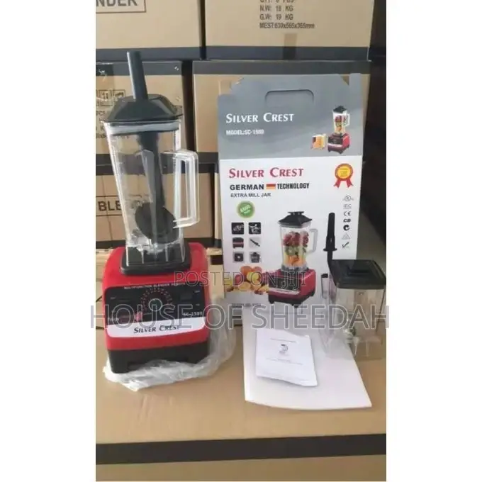Silver Crest High-Performance Multi-Function Blender 5500wts