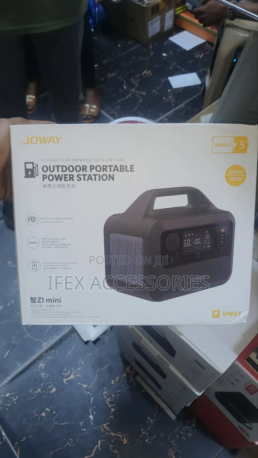 Joway Outdoor Portable Power Station 300wh Hw01 Z1 Mini