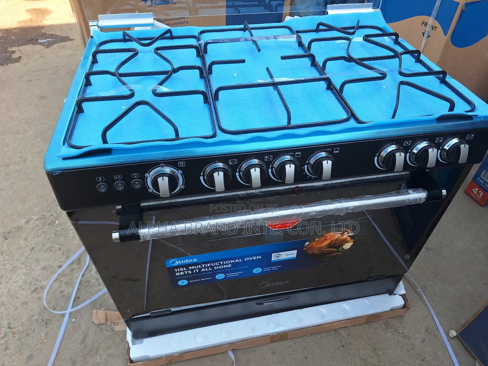 Midea 5 Burner Gas Cooker