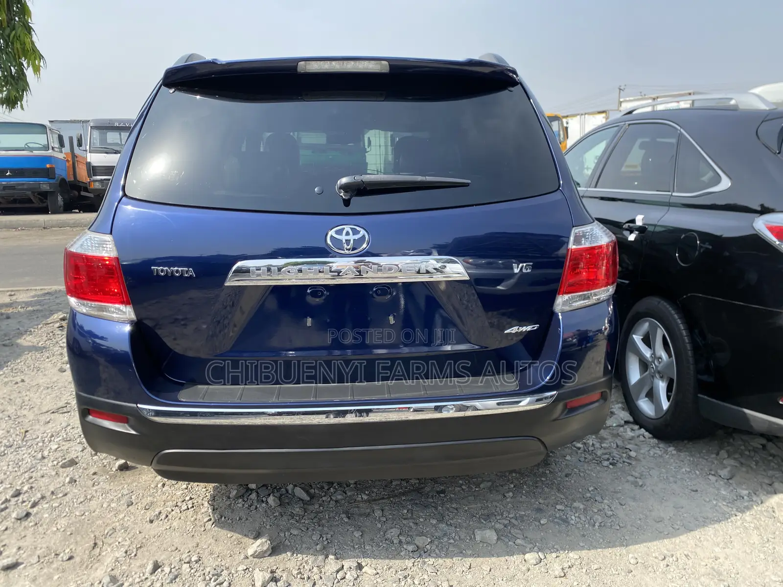Toyota Highlander Limited 4dr SUV AWD (3.5L 6cyl 6A) 2014 Blue