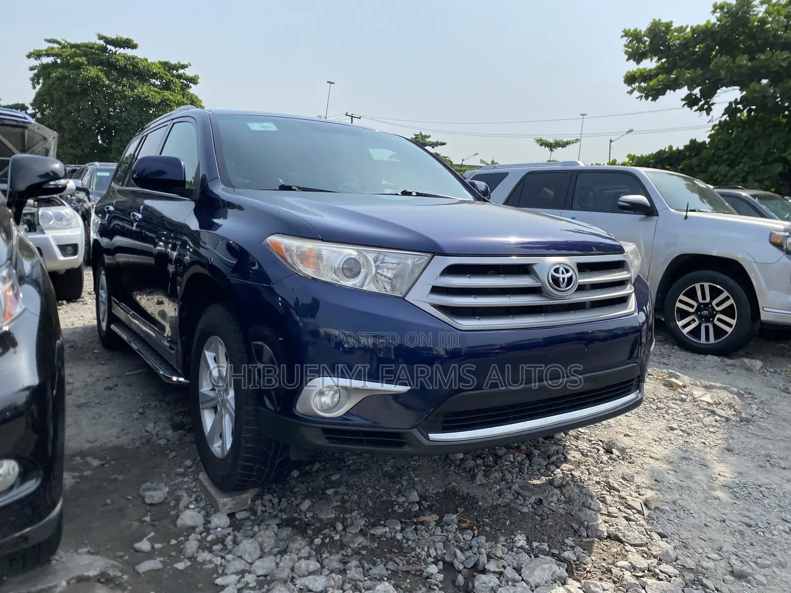 Toyota Highlander Limited 4dr SUV AWD (3.5L 6cyl 6A) 2014 Blue