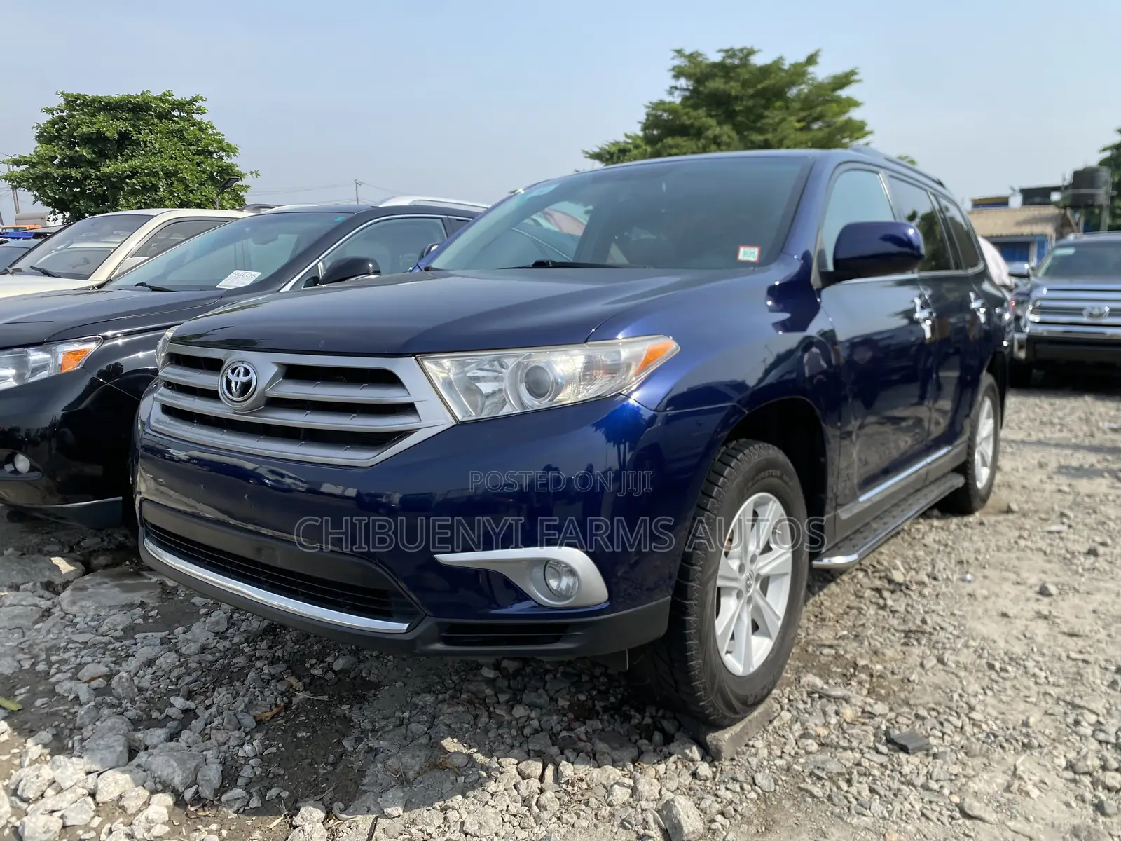 Toyota Highlander Limited 4dr SUV AWD (3.5L 6cyl 6A) 2014 Blue