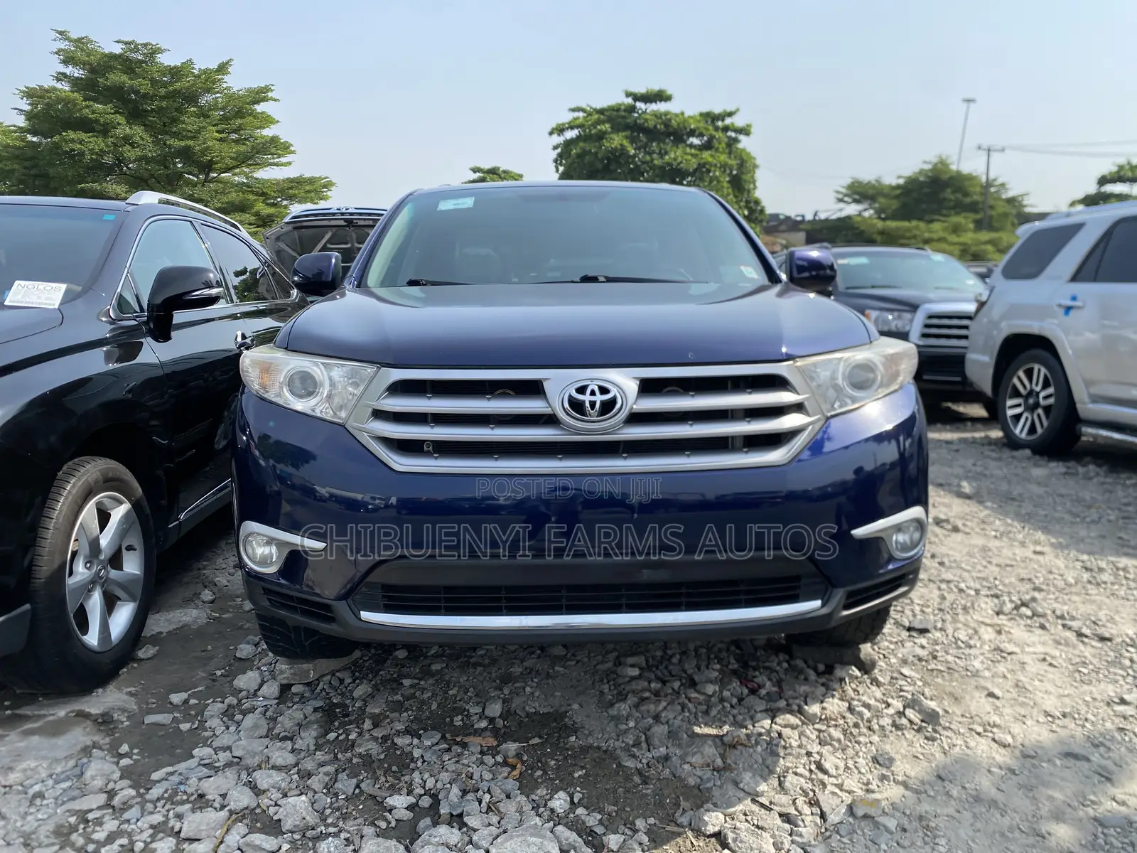 Toyota Highlander Limited 4dr SUV AWD (3.5L 6cyl 6A) 2014 Blue