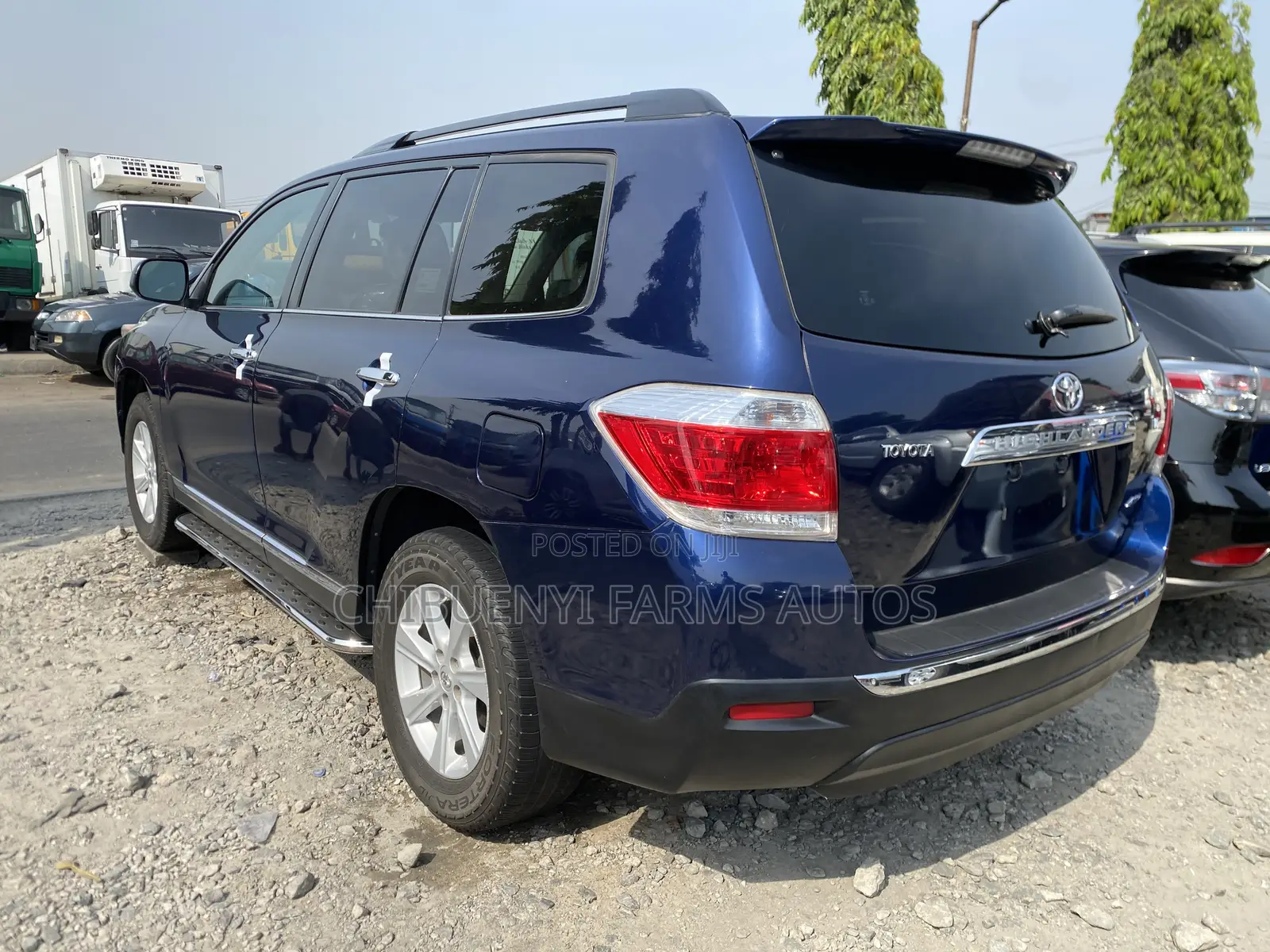 Toyota Highlander Limited 4dr SUV AWD (3.5L 6cyl 6A) 2014 Blue