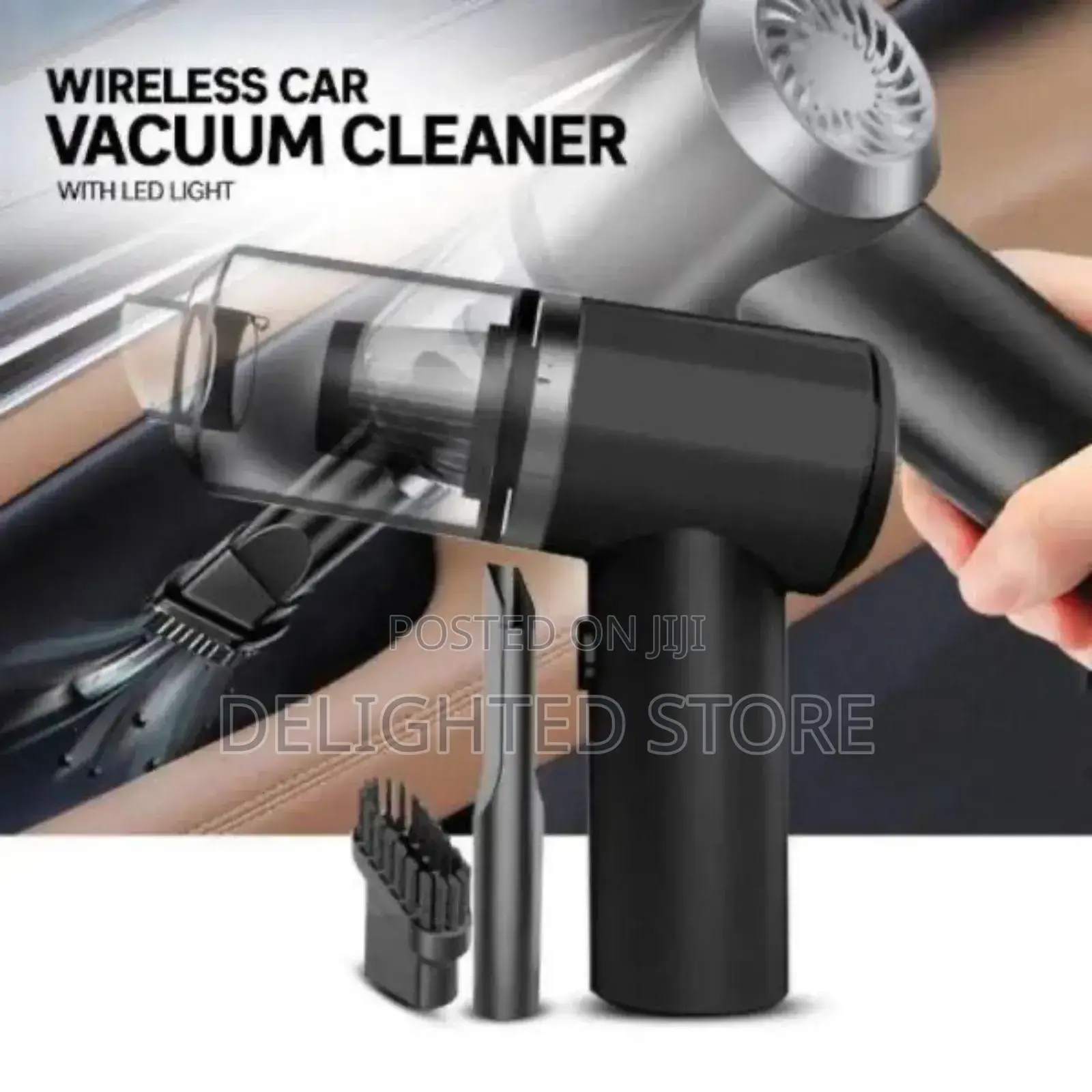 3in1 Rechargeable (Wireless) Car/Home Vacuum Cleaner