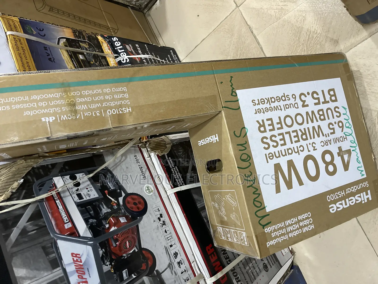 Brand New Hisense 480wat Sound Bar Sound System