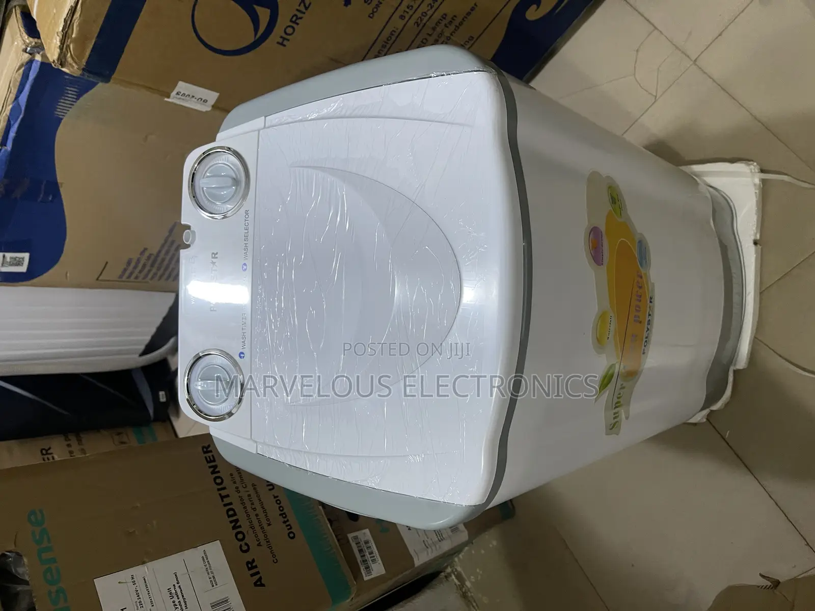 Brand New Polystar 7:5kg Single Washing Machine Full Coper