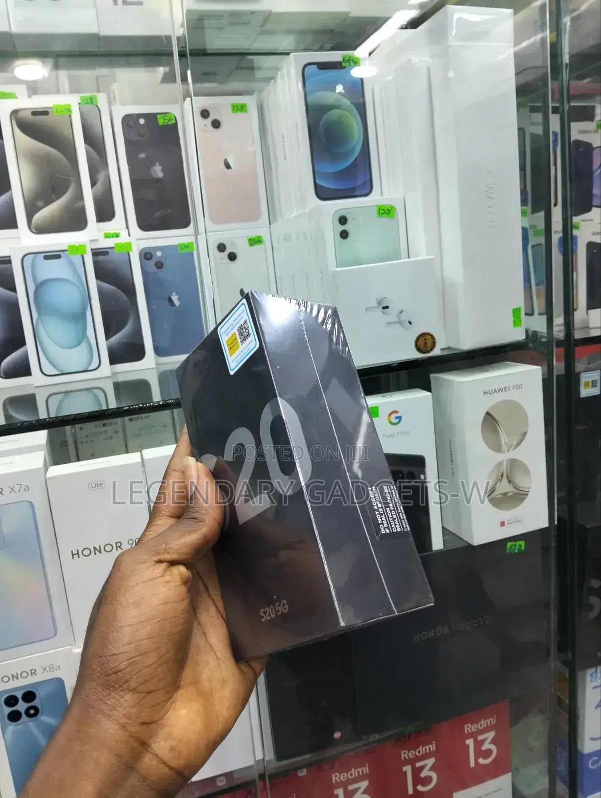 New Samsung Galaxy S20 128 GB White