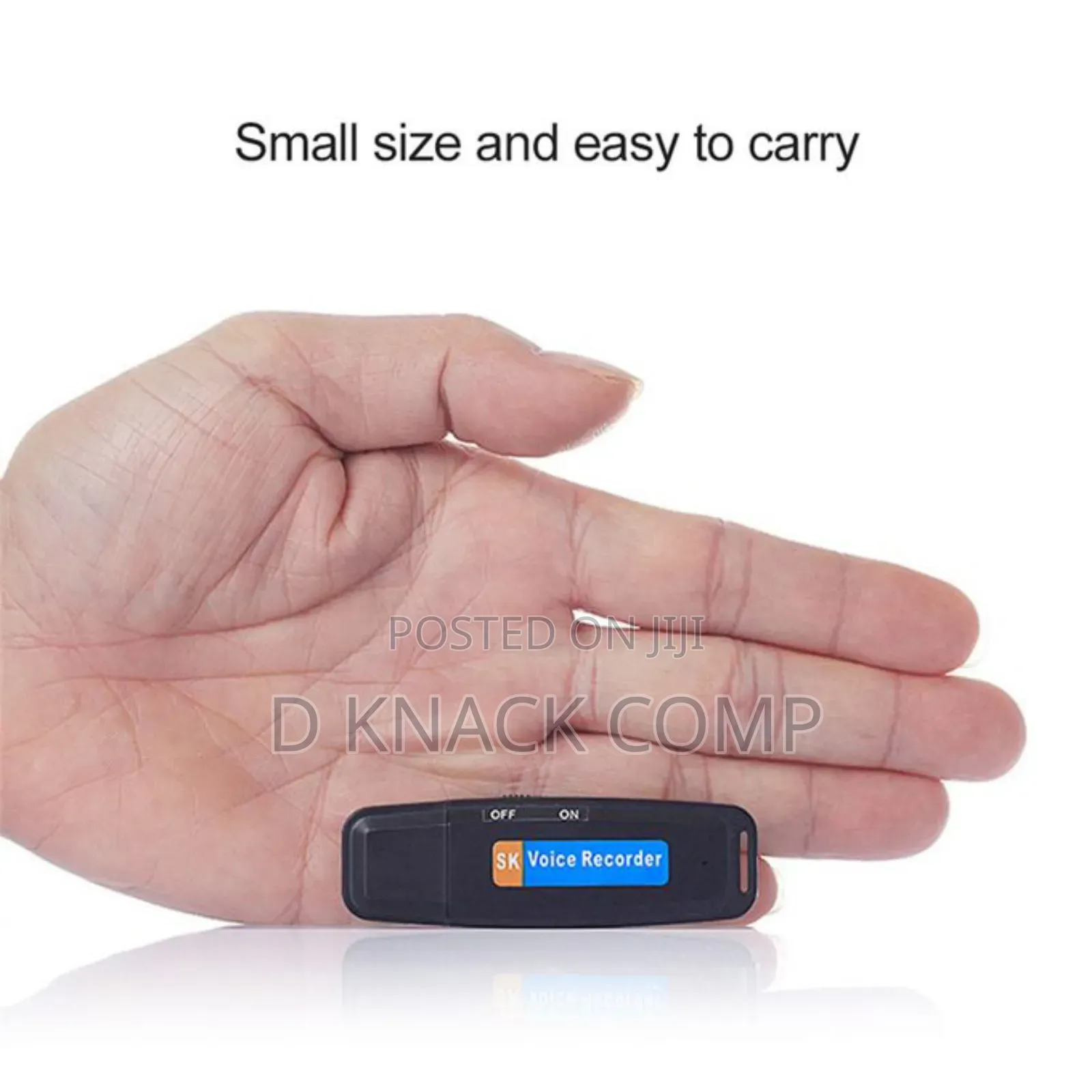 Portable Rechargeable U-Disk USB Digital Audio Voice Rec