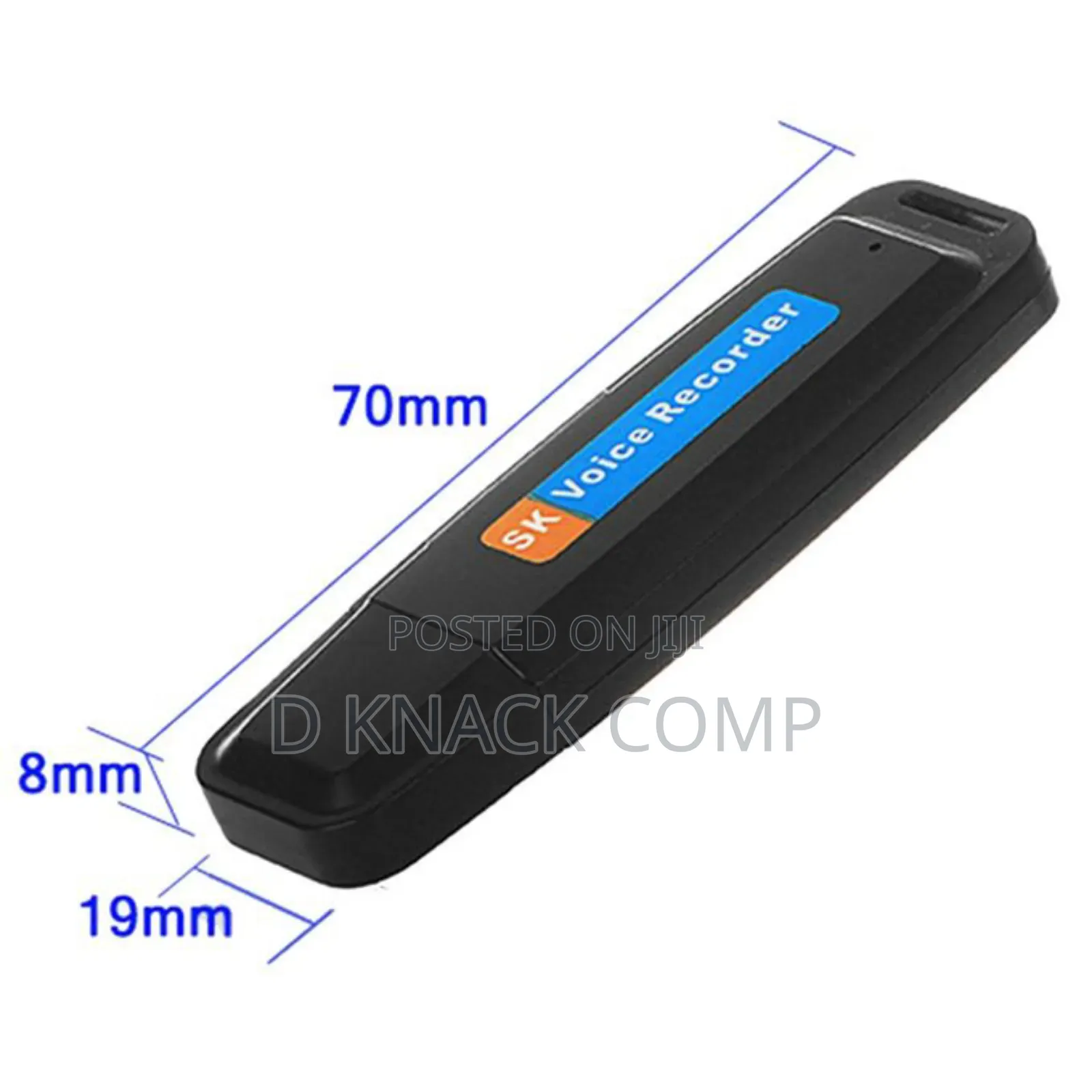 Portable Rechargeable U-Disk USB Digital Audio Voice Rec