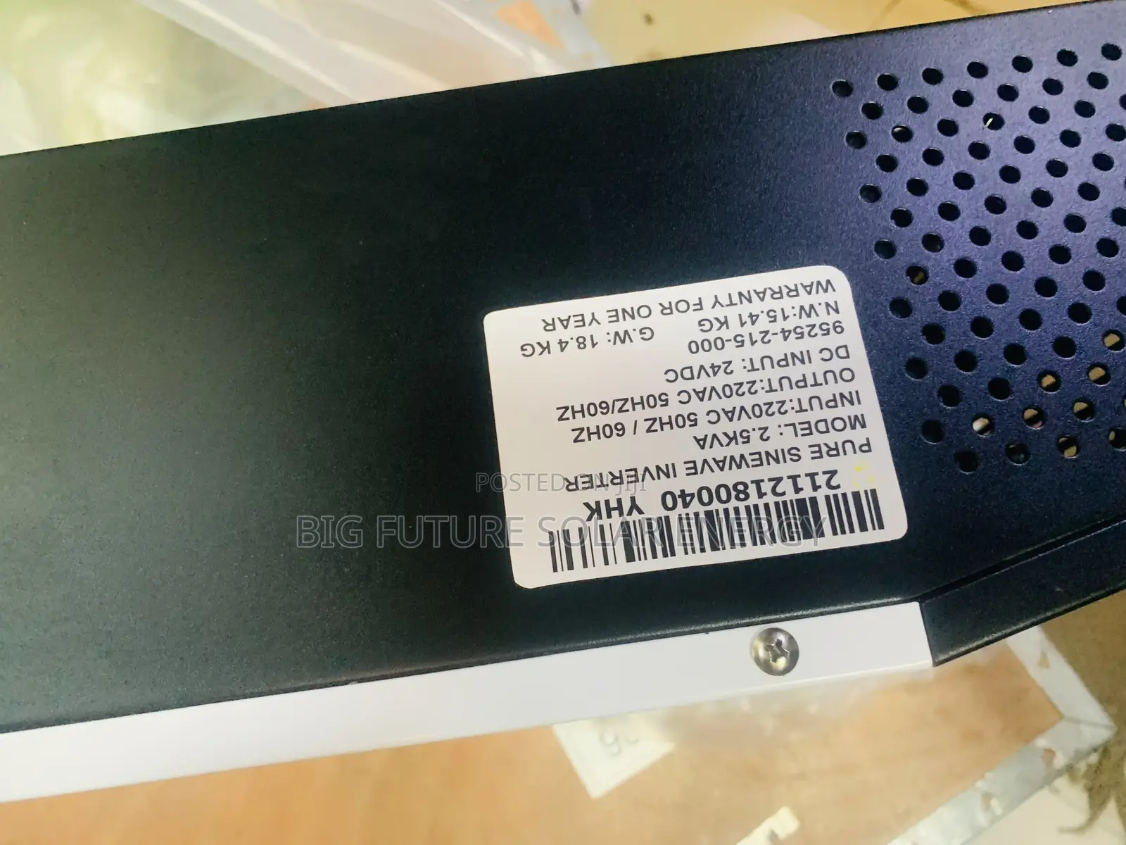 2.5kva Yohako Solar Inverter 24v