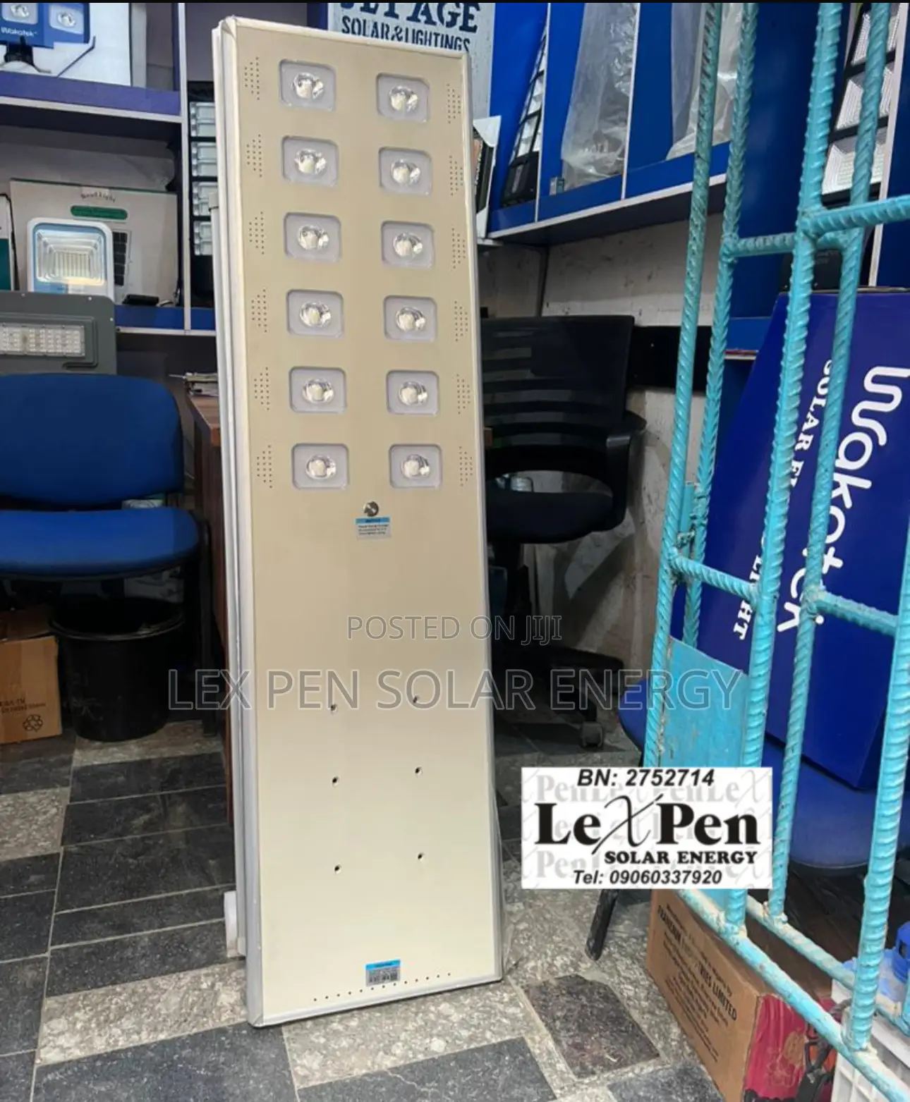 100watt All in One Wakatek Solar Street Light Available