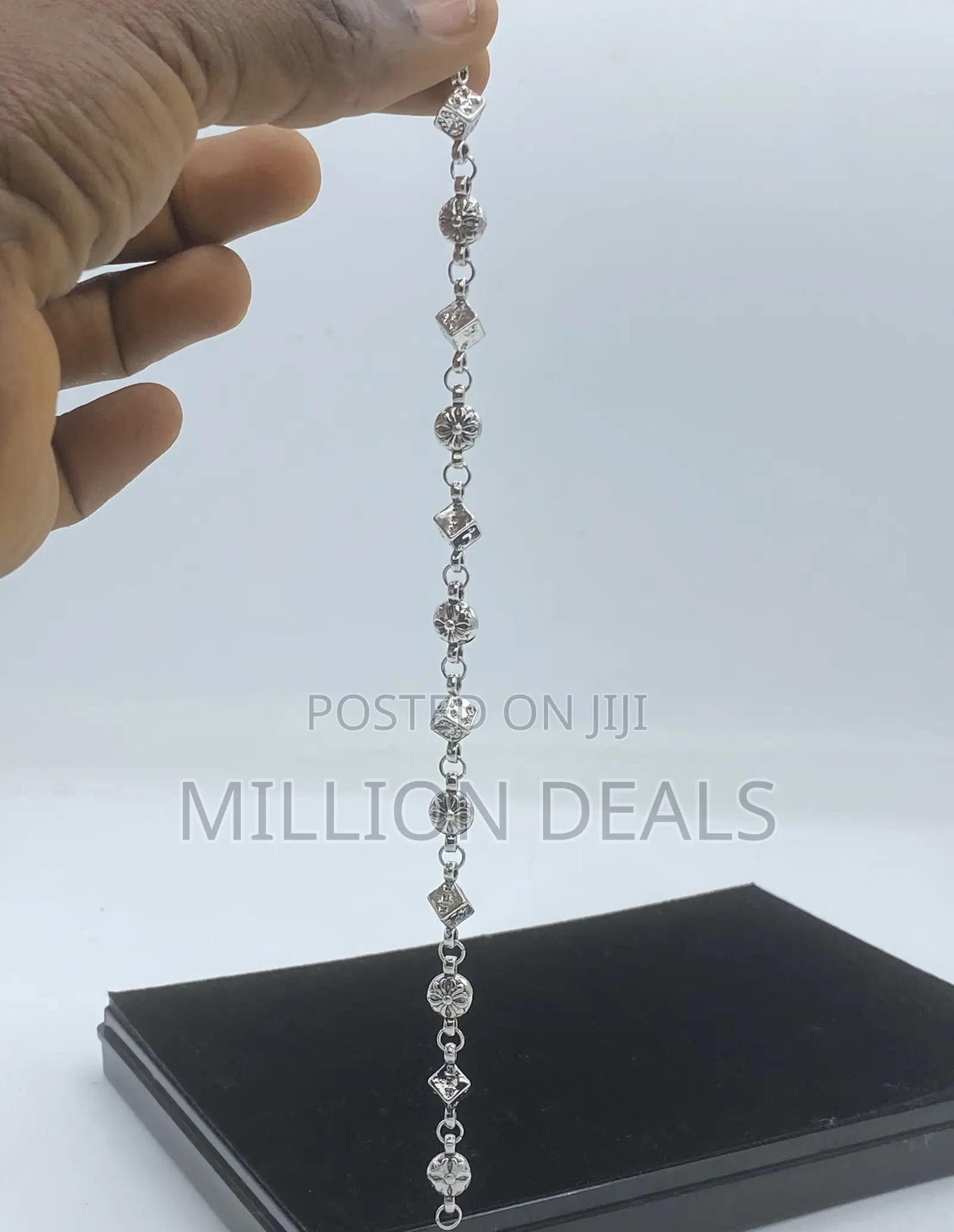 Ski Square Luxe Men’S Link Bracelet