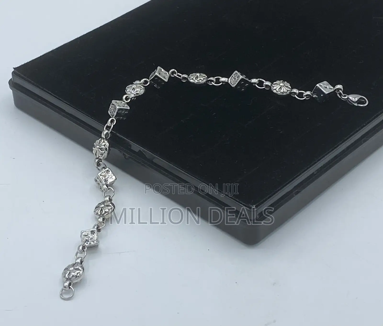 Ski Square Luxe Men’S Link Bracelet