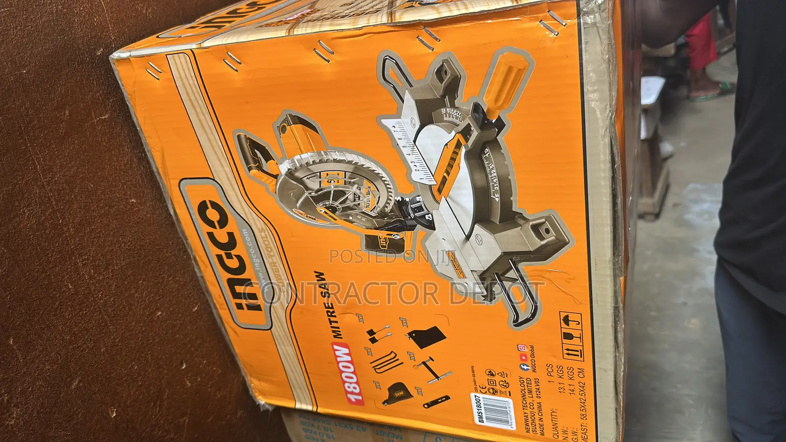 Ingco Miter Saw Cutting 10" Inches 1800W 100% Original