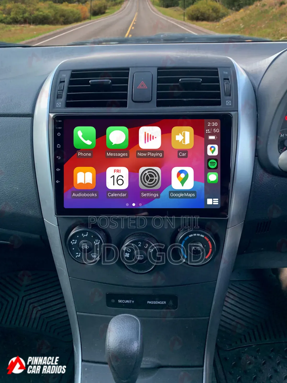 Toyota Corolla 2007-2011 Android Apple Car Play