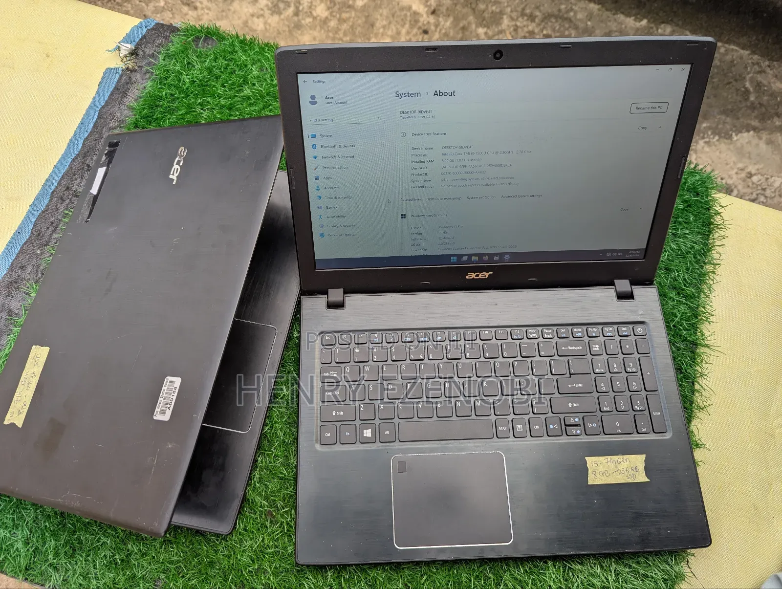 Laptop Acer 8GB Intel Core I5 SSD 256GB