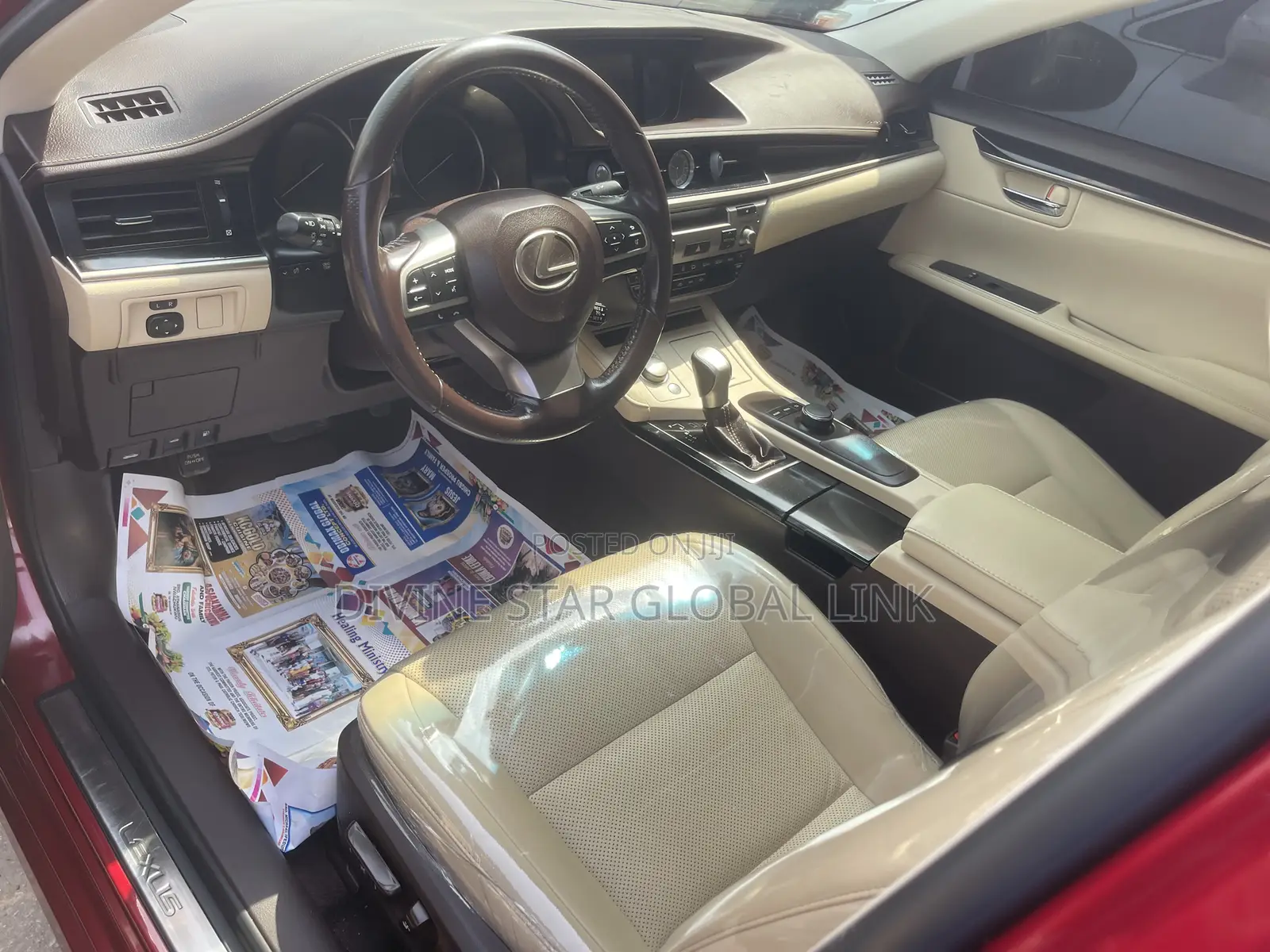 Lexus ES 350 FWD 2017 Red