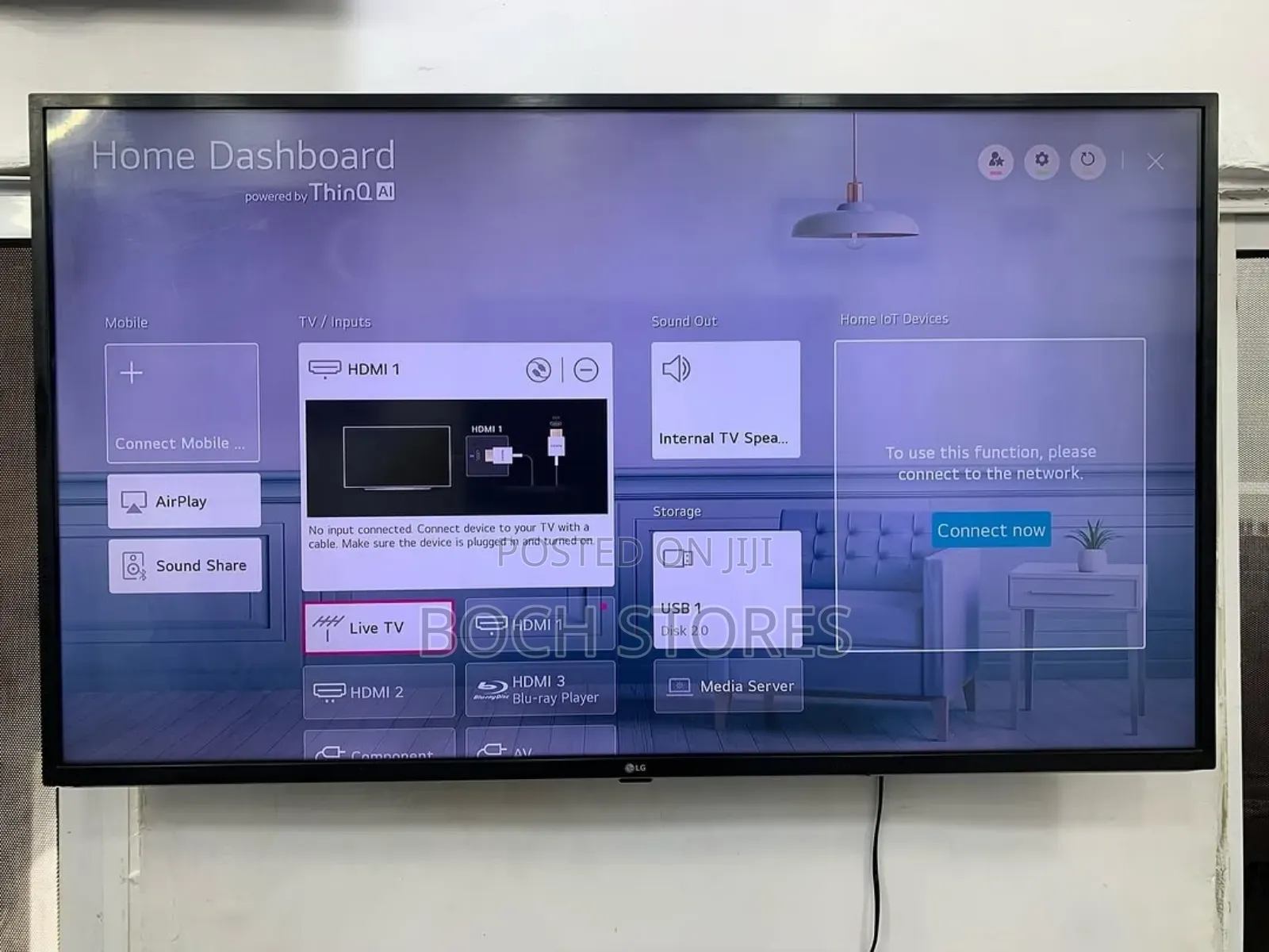LG 50inches Smart Tv