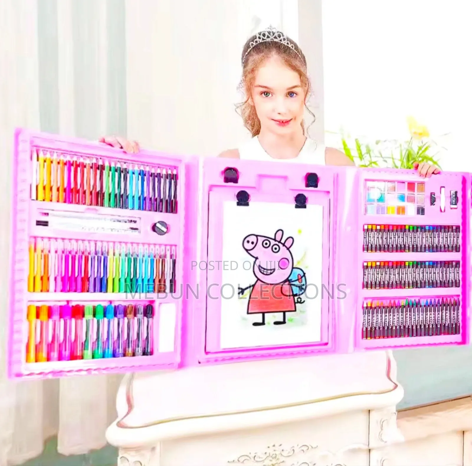208 PCS Kids Super Mega Art Coloring Set