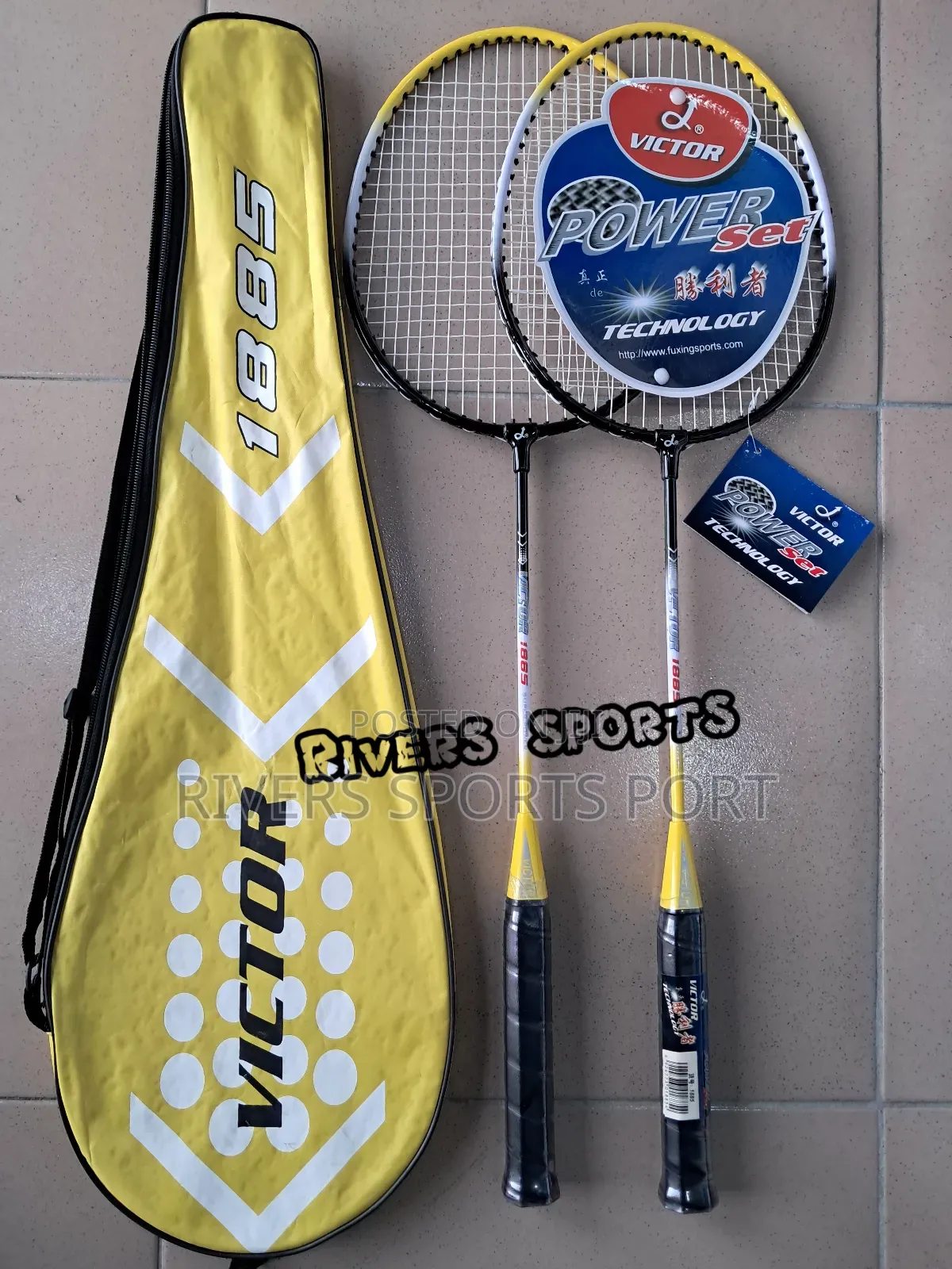 2 in 1 Victor Jetspeed Badminton Racket