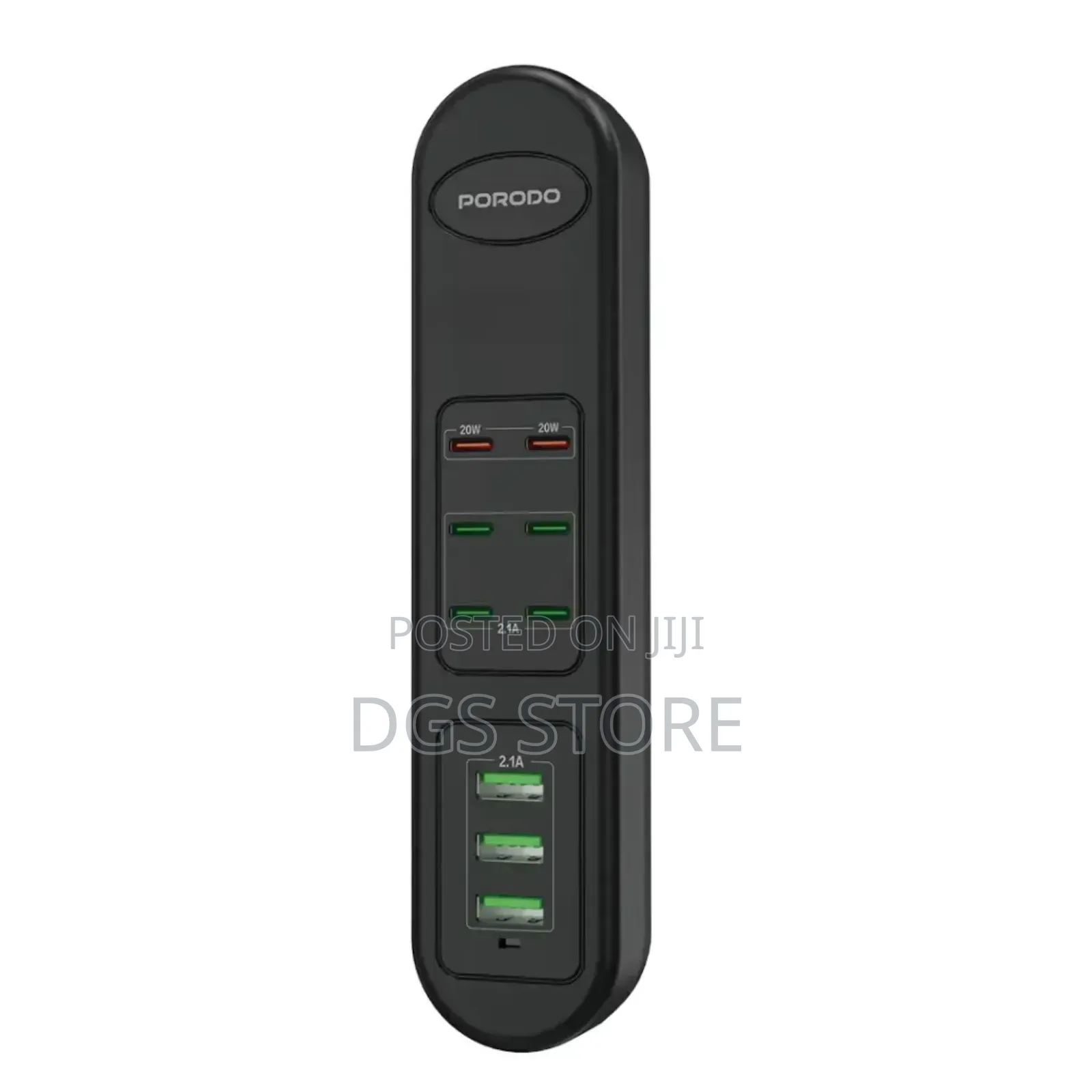 Porodo Fwc032 50w Multi Port PD 20w Usb Charging Hub