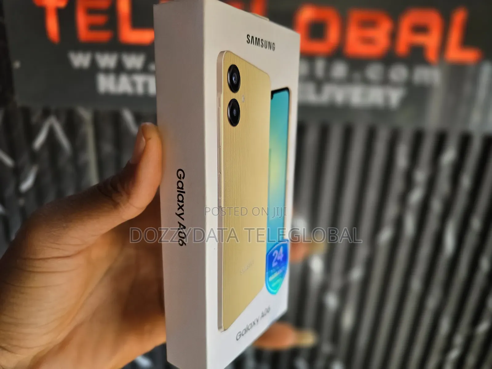 New Samsung Galaxy A06 128 GB Yellow