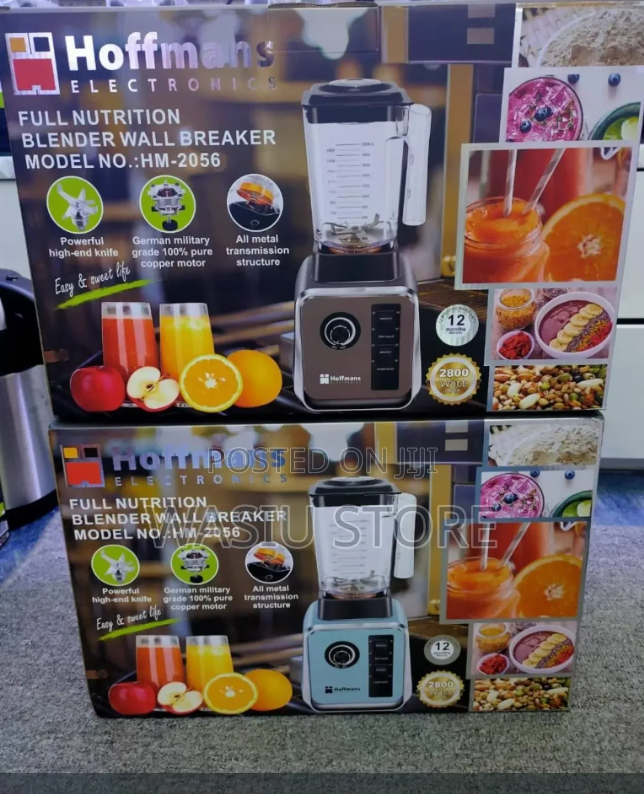 Hoffmans Full Nutrition 2l Commercial Blender Hm-2056