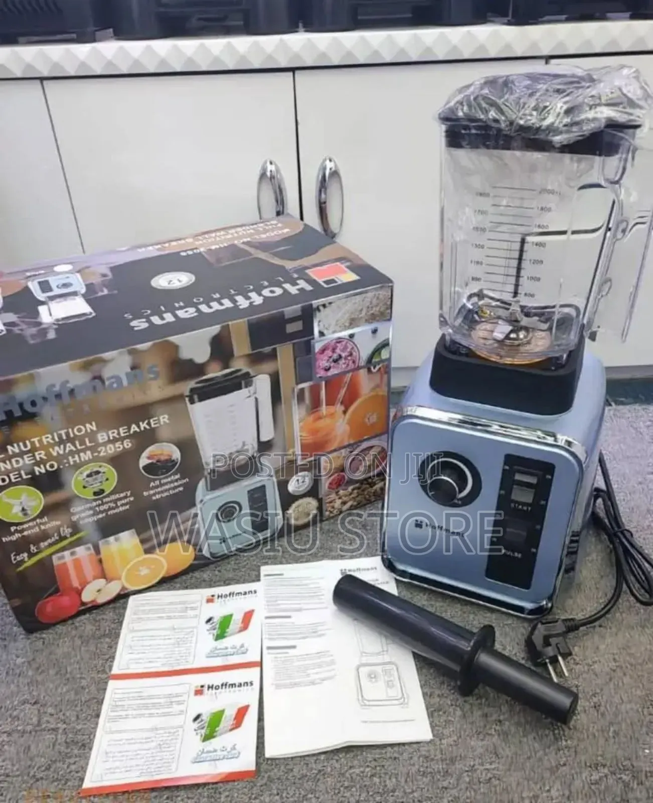 Hoffmans Full Nutrition 2l Commercial Blender Hm-2056
